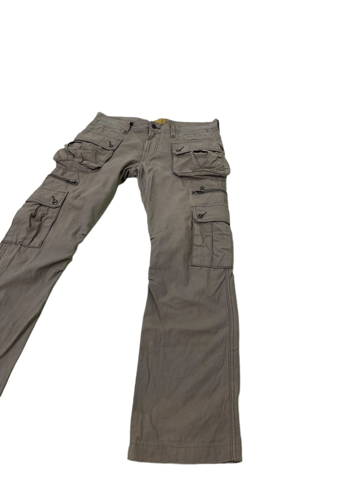 Calvin Klein Cargo Multipockets Pant CK39 Low Rise Straight 1🟦1 Size US 35 - 3 Thumbnail
