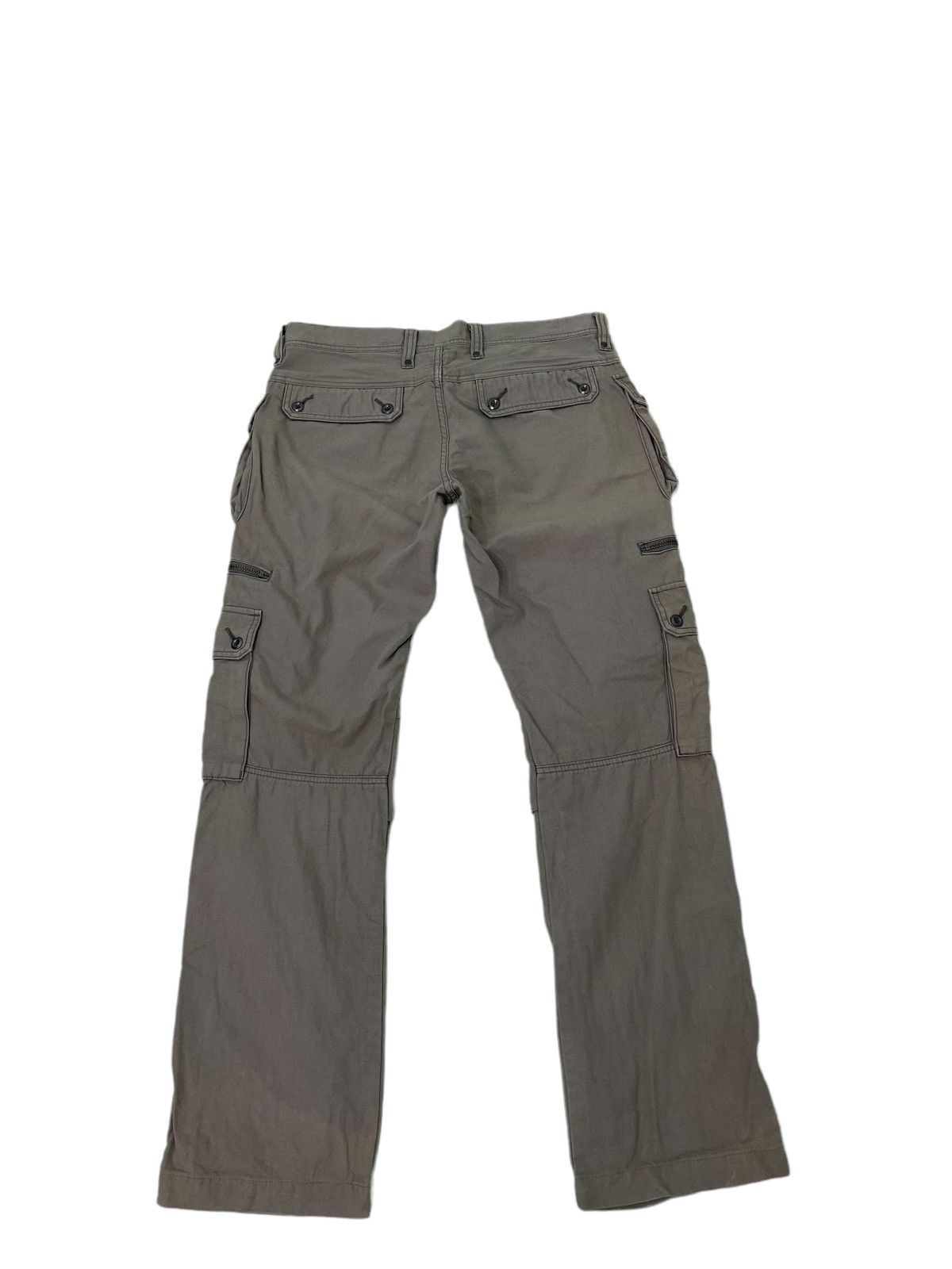 Calvin Klein Cargo Multipockets Pant CK39 Low Rise Straight 1🟦1 Size US 35 - 9 Thumbnail