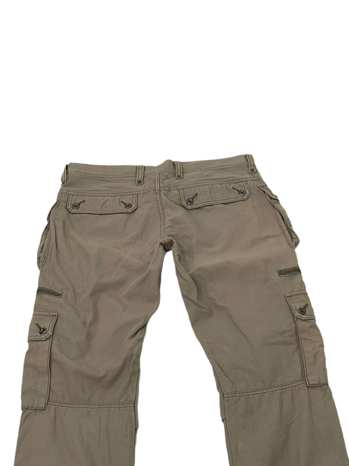 Calvin Klein Cargo Multipockets Pant CK39 Low Rise Straight 1🟦1 Size US 35 - 11 Thumbnail