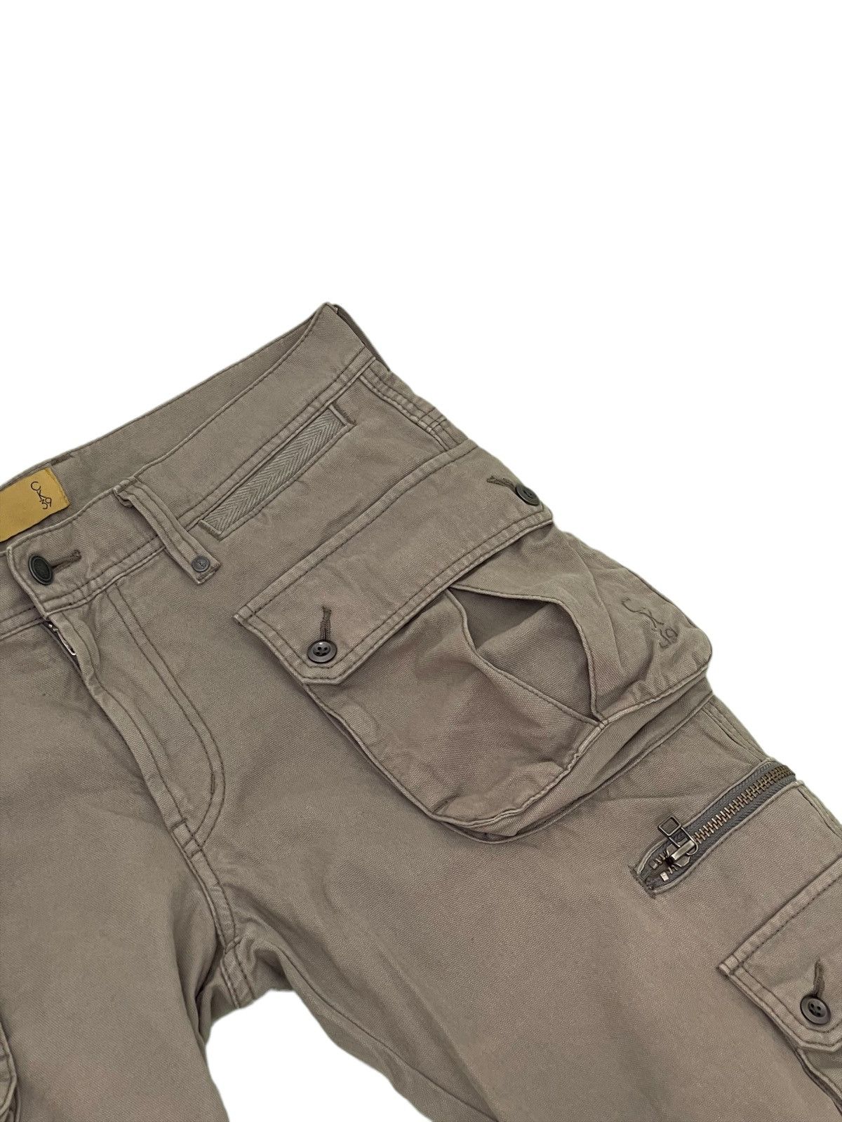 Calvin Klein Cargo Multipockets Pant CK39 Low Rise Straight 1🟦1 Size US 35 - 7 Thumbnail