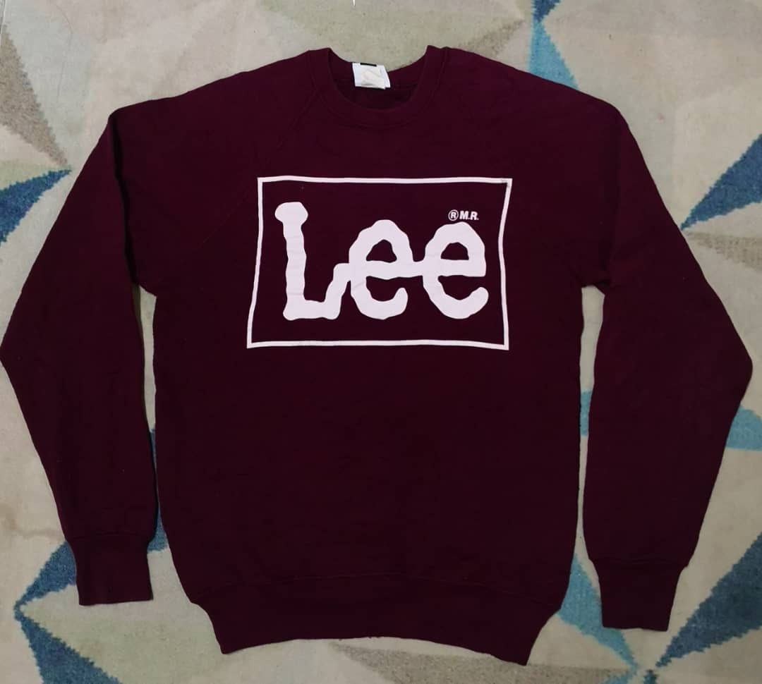 Lee Vintage Lee Big Logo Jumper Size S / US 4 / IT 40 - 2 Thumbnail