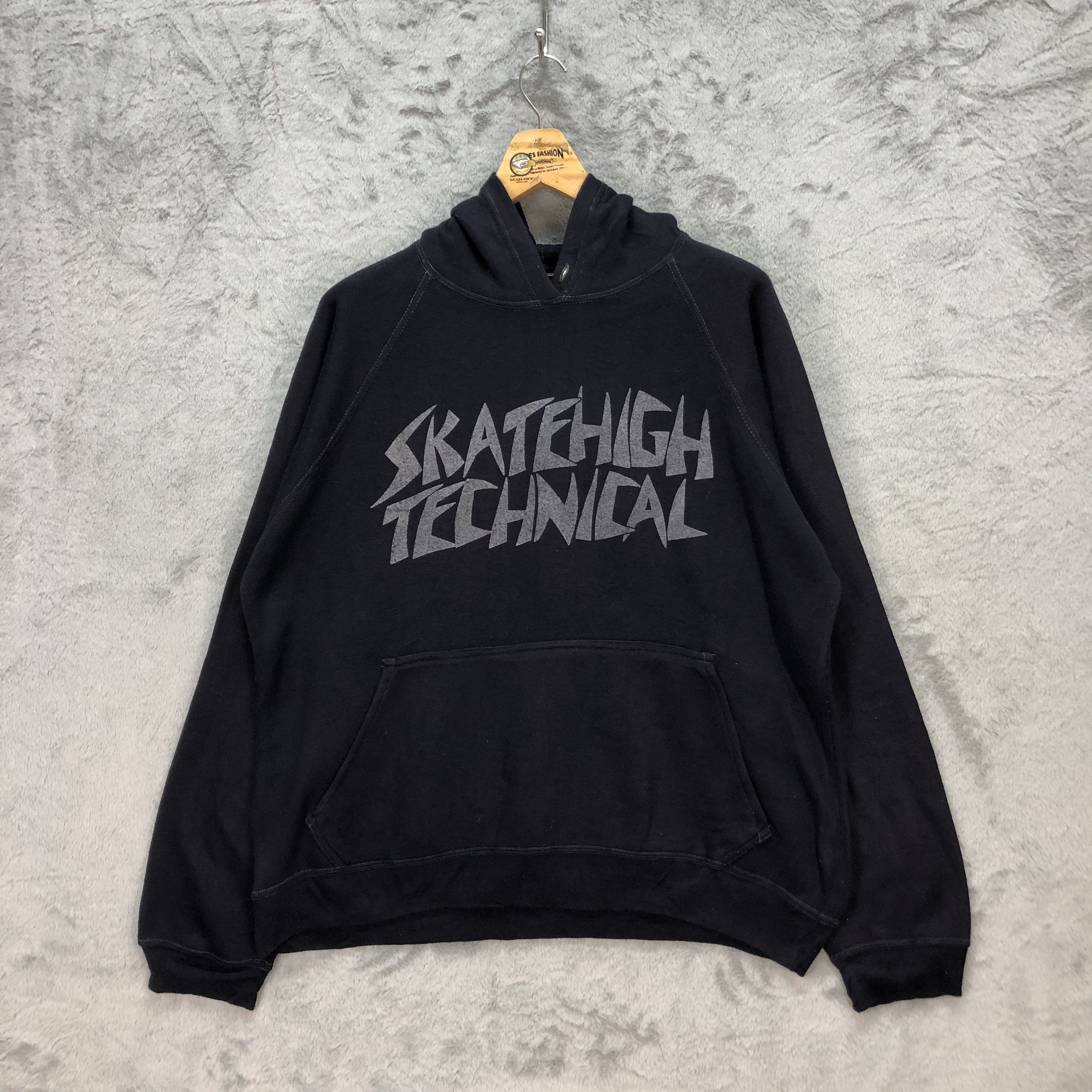 Japanese Brand SKATEHIGH TECHNICAL YOUNGBLOODS PULLOVER HOODIES #5613-200 Size US L / EU 52-54 / 3 - 1 Thumbnail