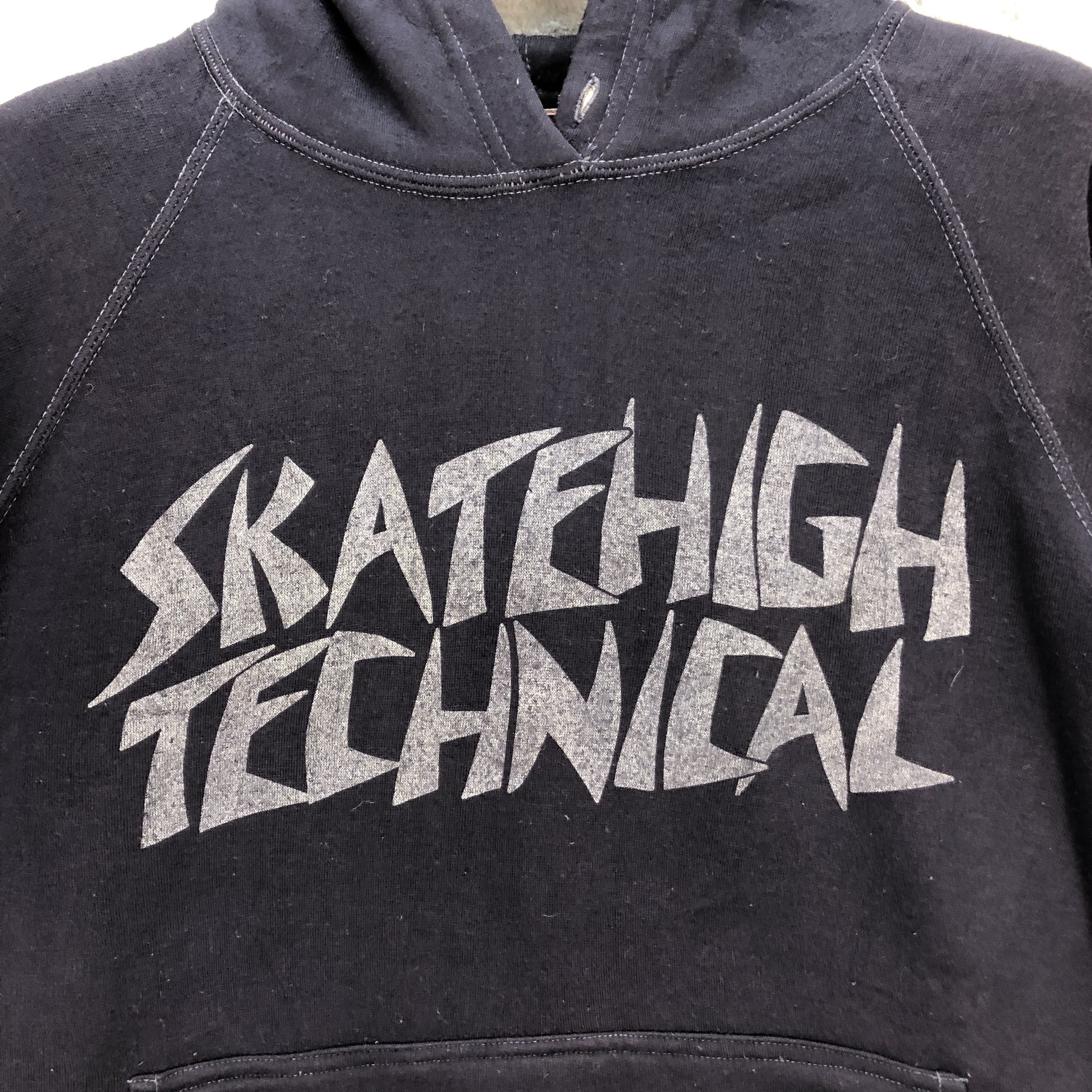 Japanese Brand SKATEHIGH TECHNICAL YOUNGBLOODS PULLOVER HOODIES #5613-200 Size US L / EU 52-54 / 3 - 3 Thumbnail