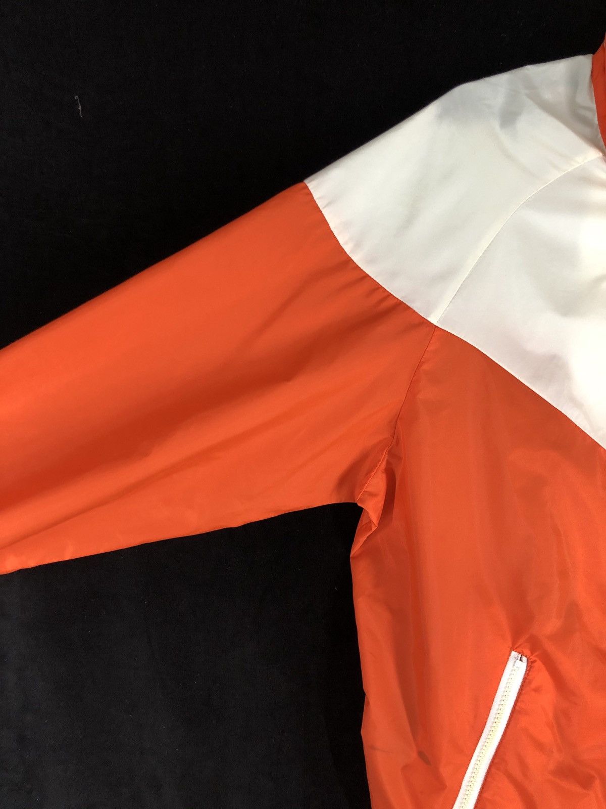 Nike × Vintage Rare Vtg 80’ NIKE USA Orange Tag Swoosh Logo Striped Size US XL / EU 56 / 4 - 4 Thumbnail