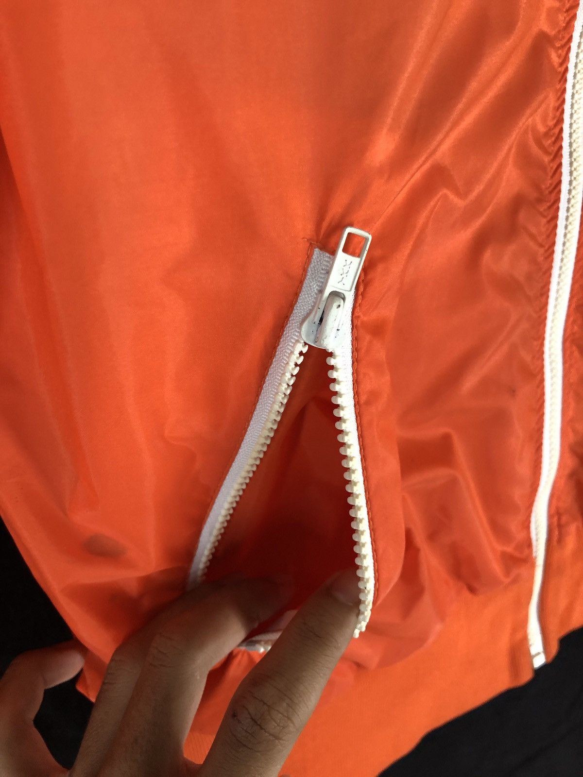 Nike × Vintage Rare Vtg 80’ NIKE USA Orange Tag Swoosh Logo Striped Size US XL / EU 56 / 4 - 6 Thumbnail