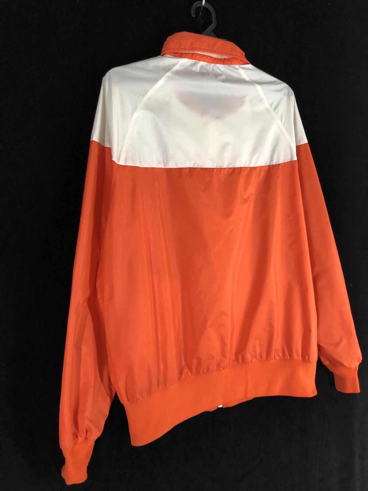 Nike × Vintage Rare Vtg 80’ NIKE USA Orange Tag Swoosh Logo Striped Size US XL / EU 56 / 4 - 3 Thumbnail