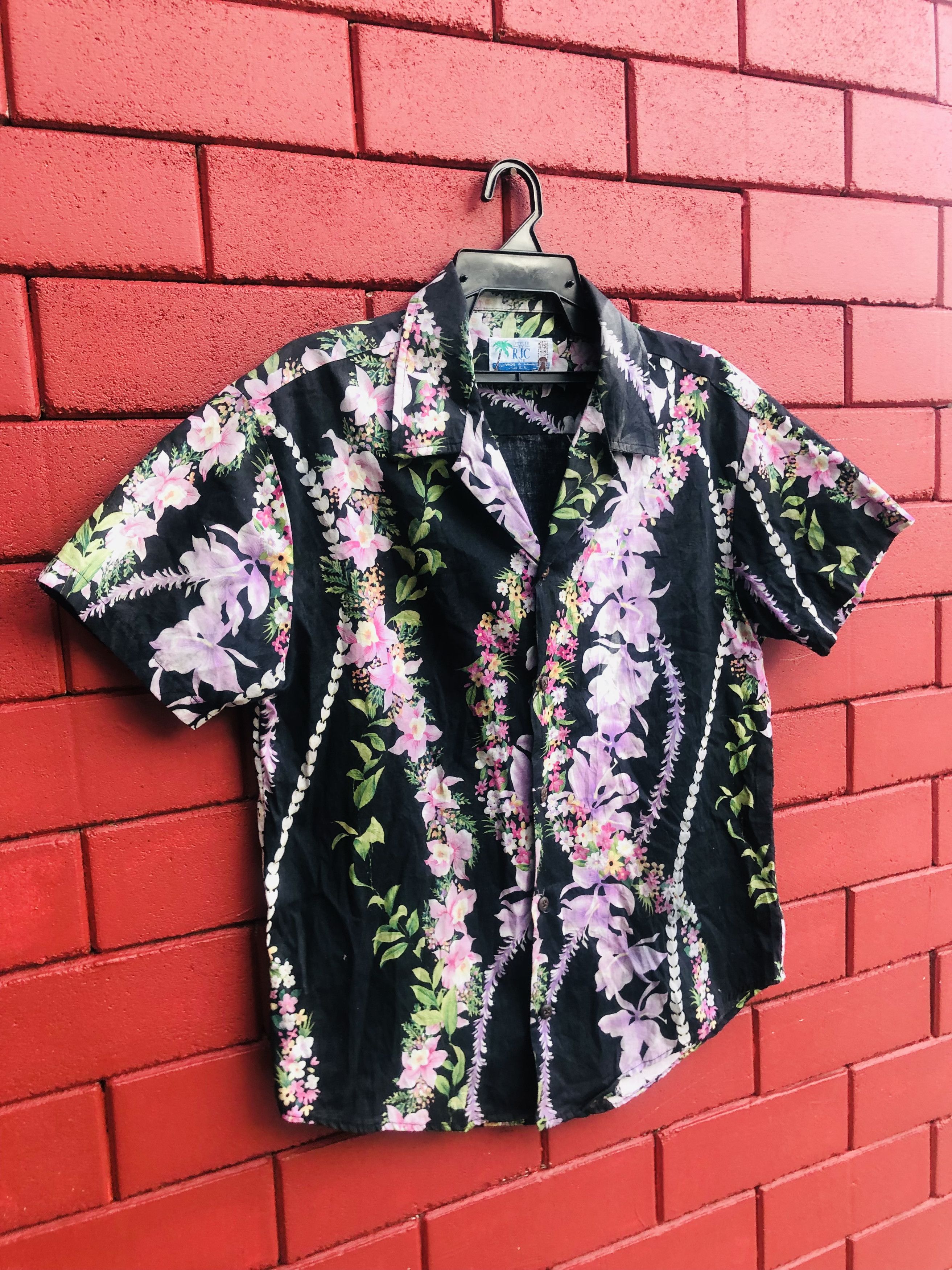 Vintage Vintage Hawaii RJC Limited Designer Fashion Style Size US M / EU 48-50 / 2 - 5 Thumbnail