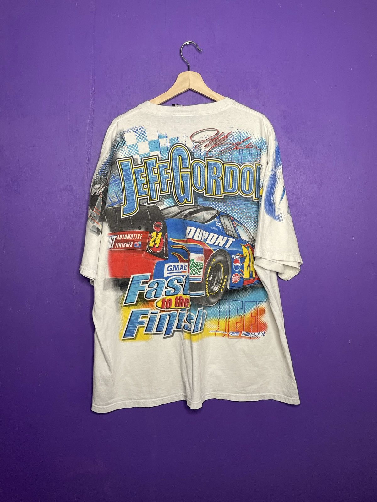 NASCAR × Vintage Vintage Jeff Gordon primed n ready AOP t-shirt Size US XXL / EU 58 / 5 - 2 Thumbnail