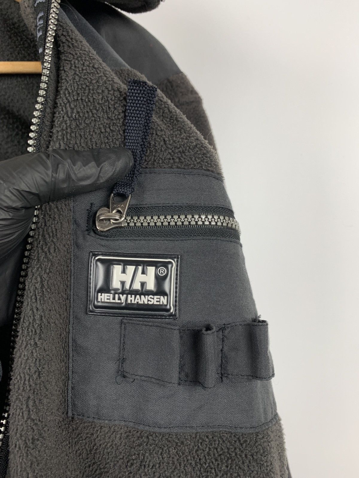 Helly Hansen Vintage Helly Hansen Utility Military Cargo Fleece Jacket Size US L / EU 52-54 / 3 - 9 Thumbnail