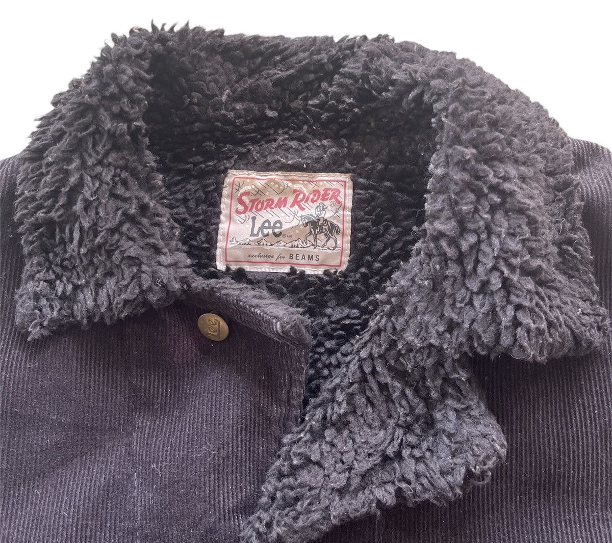 Lee VINTAGE LEE STORM RIDER X BEAMS VELVET JACKET Size US L / EU 52-54 / 3 - 3 Thumbnail