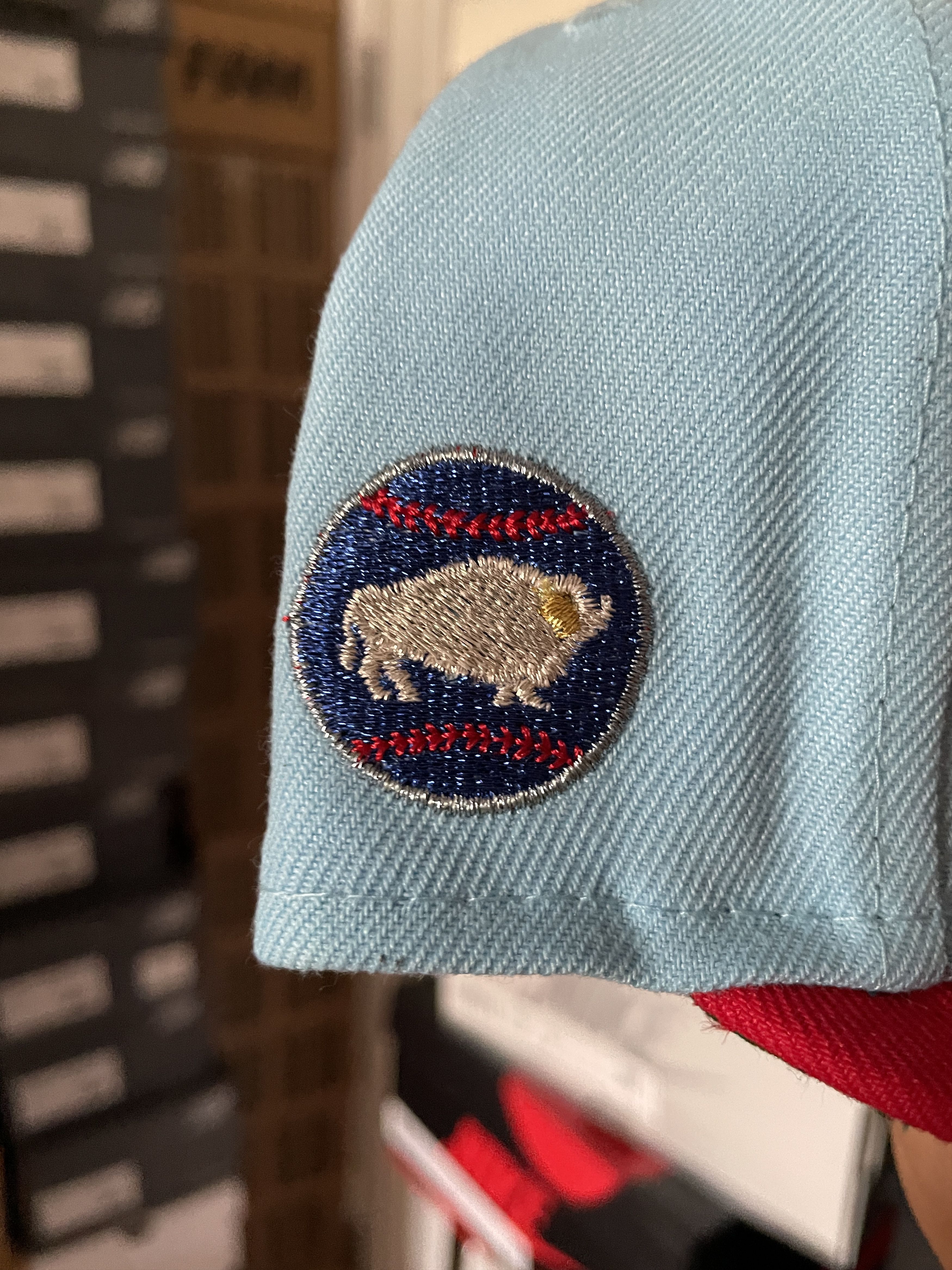 MLB × New Era 7 3/8 Myfitteds Route 66 Buffalo Bisons Blue Whale Catoosa Size ONE SIZE - 4 Thumbnail