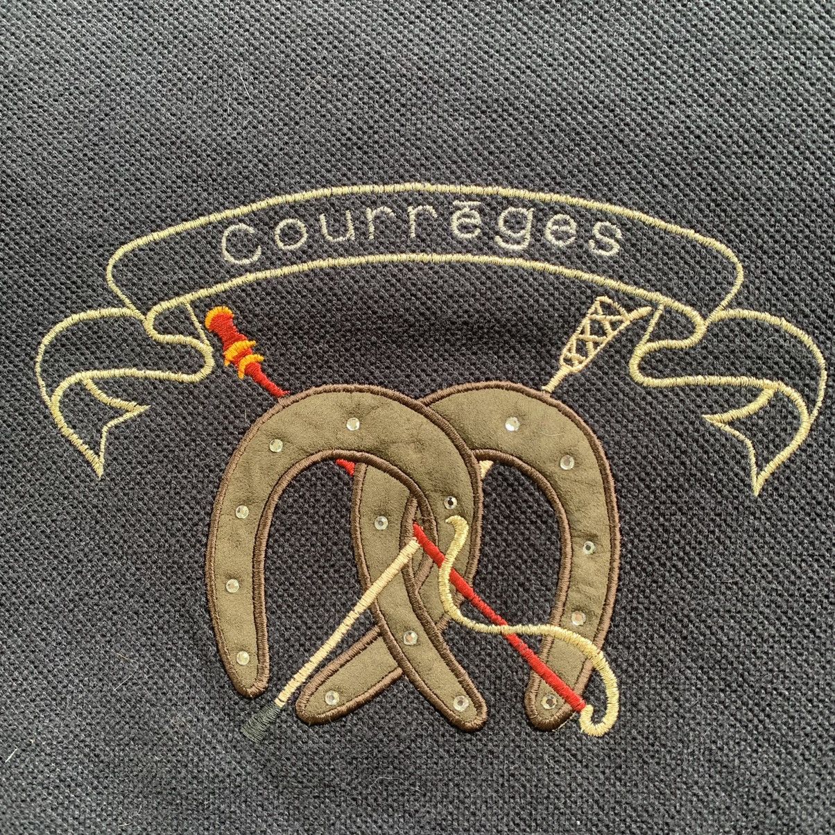 Courreges Courreges paris embroidered vintage 90s sweatshirt Size US M / EU 48-50 / 2 - 10 Thumbnail