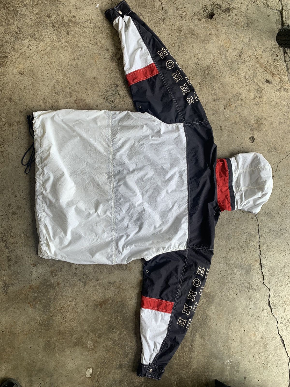 Japanese Brand ELLE Homme paris half zip button windbreaker vintage 90s Size US L / EU 52-54 / 3 - 16 Thumbnail