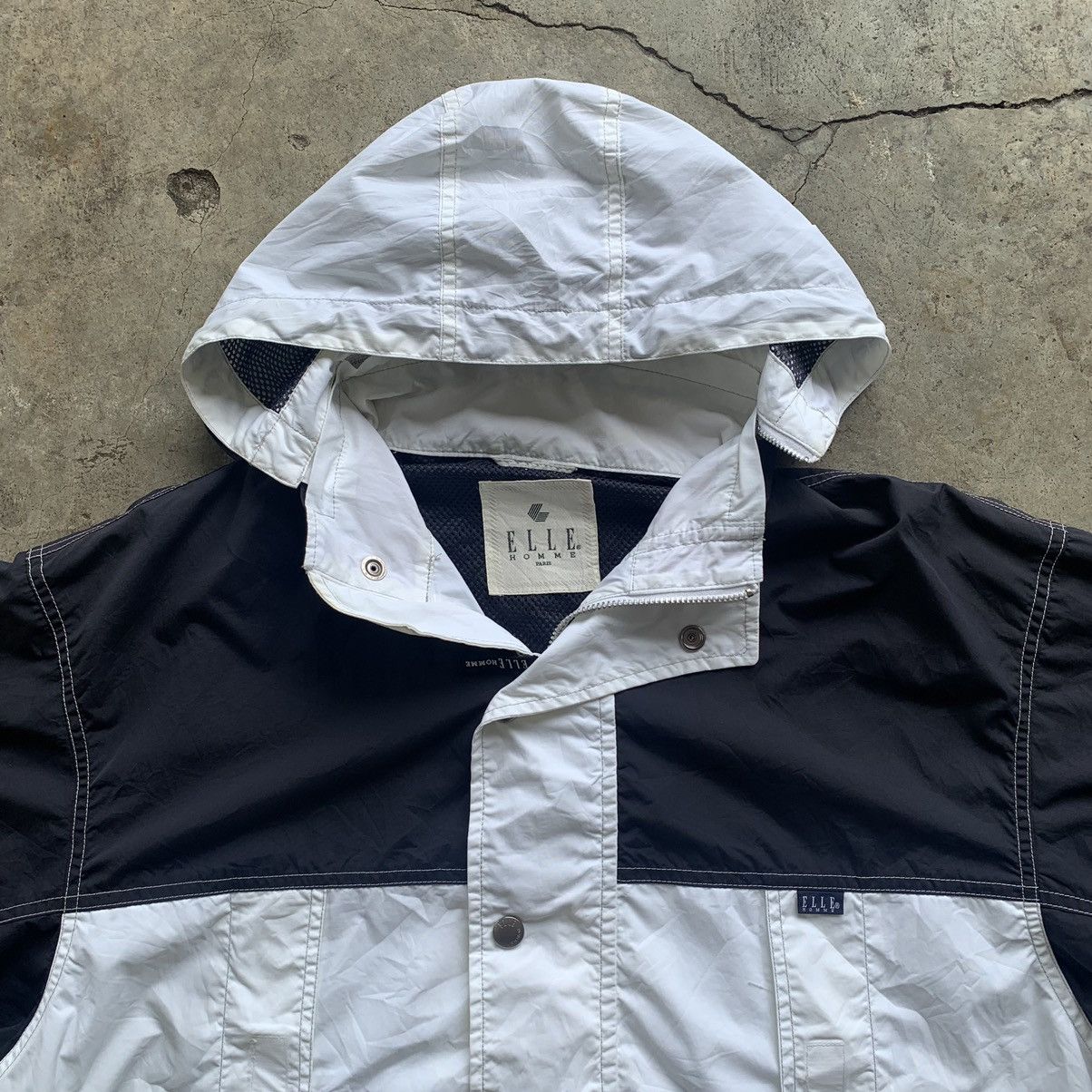 Japanese Brand ELLE Homme paris half zip button windbreaker vintage 90s Size US L / EU 52-54 / 3 - 10 Thumbnail