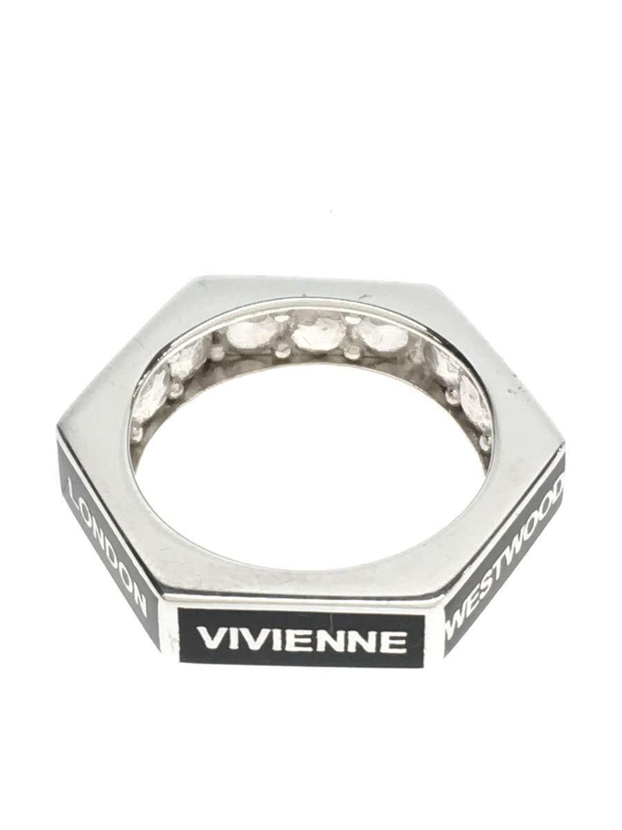 Vivienne Westwood 925 Double Hexagon Ring Size ONE SIZE - 4 Thumbnail
