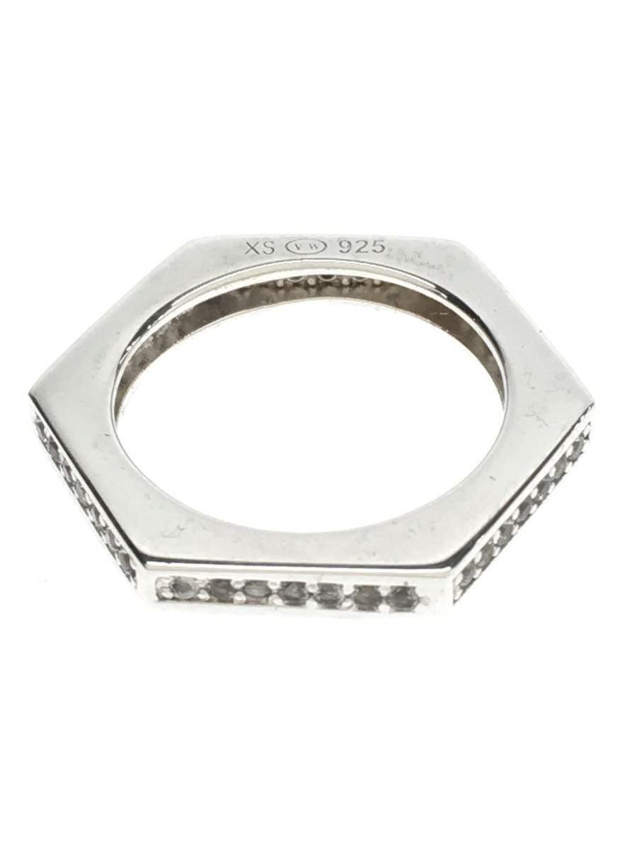 Vivienne Westwood 925 Double Hexagon Ring Size ONE SIZE - 5 Thumbnail