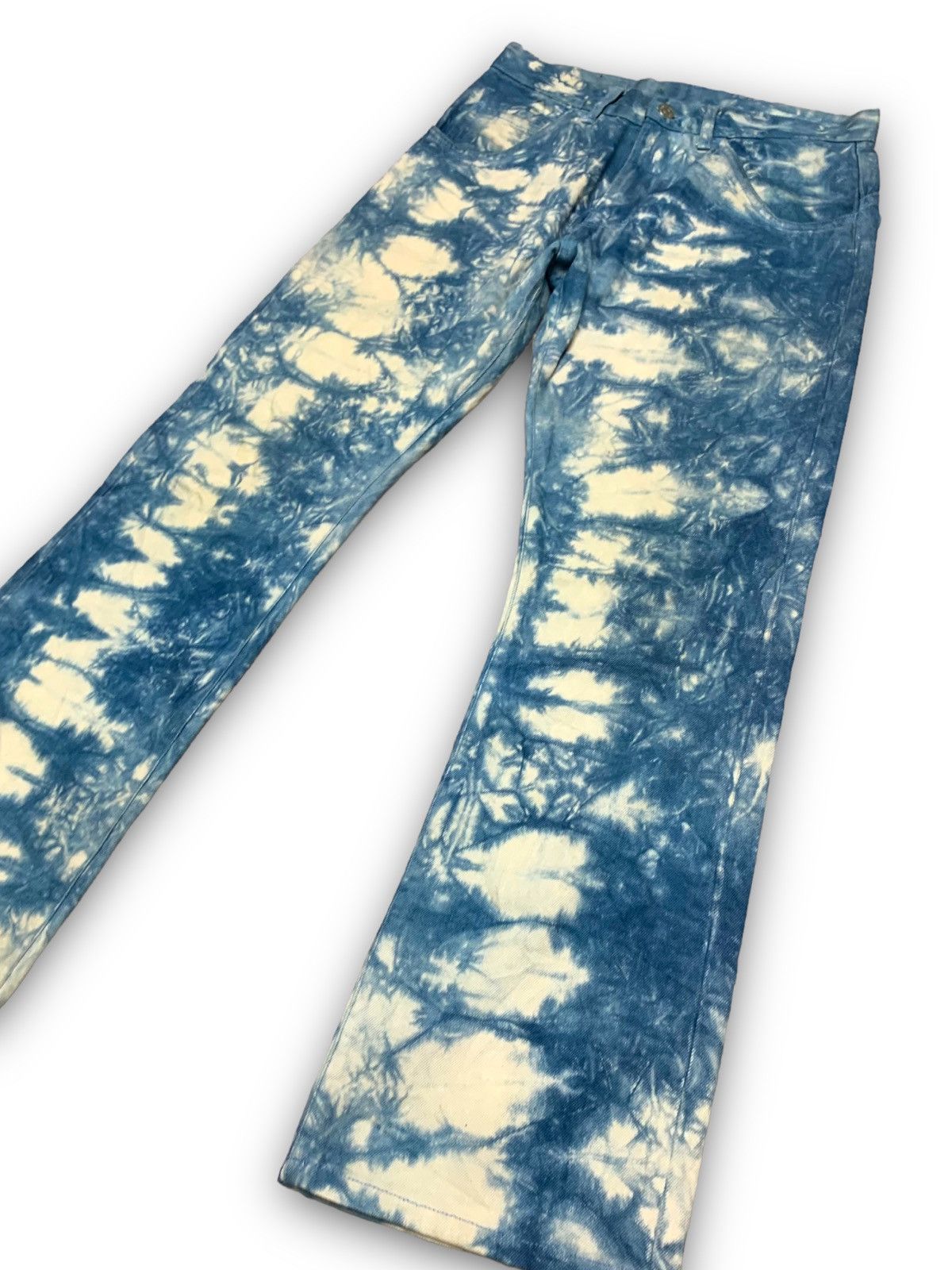 Designer × Japanese Brand × PPFM PPFM FLARE RARE DESIGN JAPANESE BRAND JEANS DENIM Size US 30 / EU 46 - 9 Thumbnail
