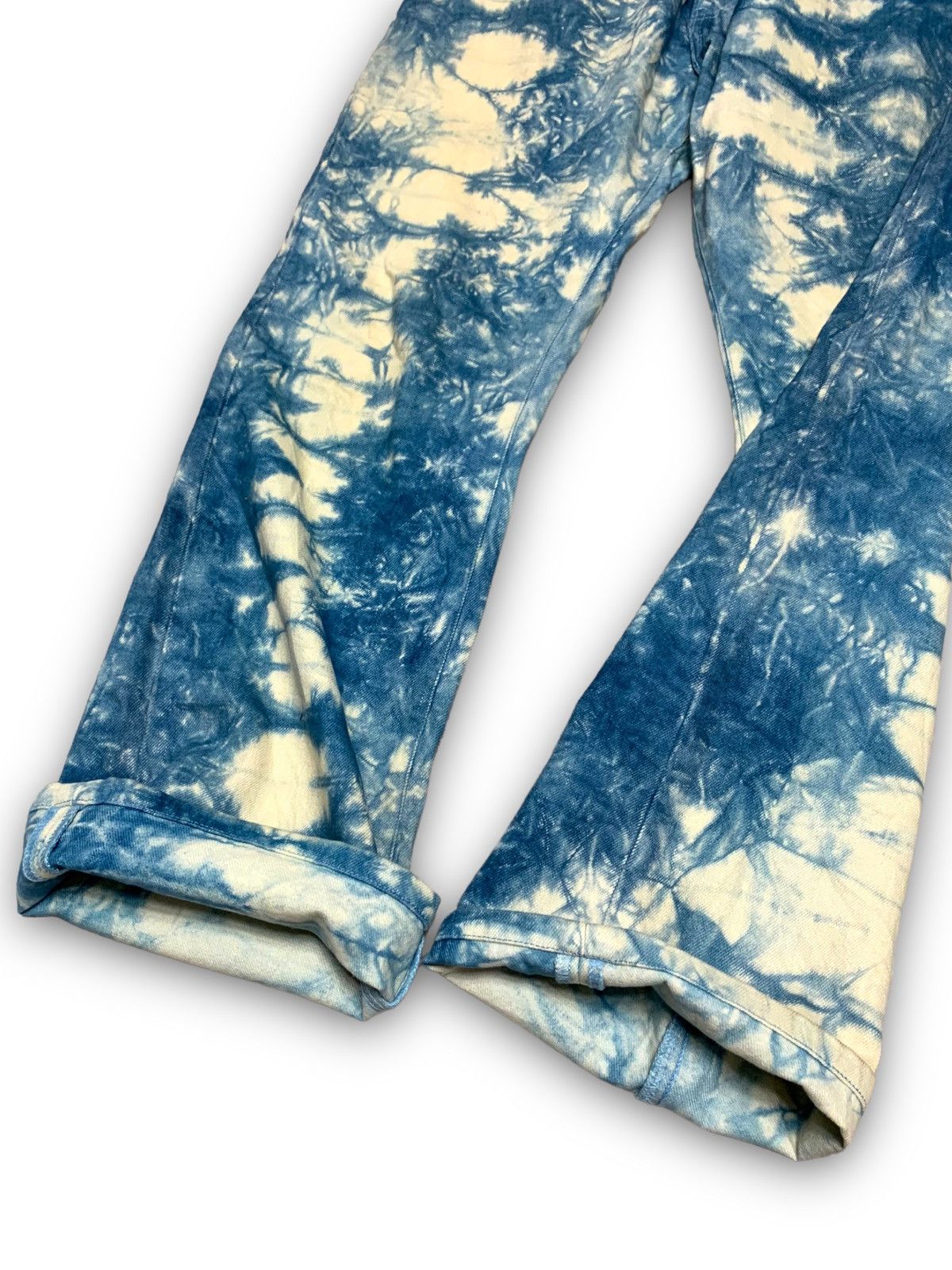 Designer × Japanese Brand × PPFM PPFM FLARE RARE DESIGN JAPANESE BRAND JEANS DENIM Size US 30 / EU 46 - 17 Thumbnail