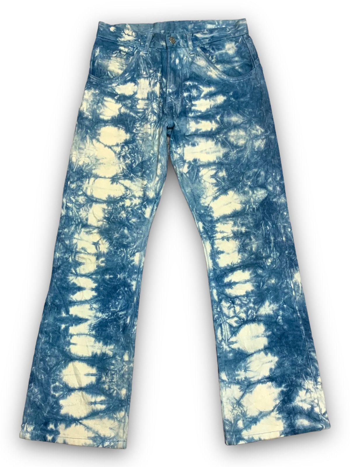 Designer × Japanese Brand × PPFM PPFM FLARE RARE DESIGN JAPANESE BRAND JEANS DENIM Size US 30 / EU 46 - 2 Thumbnail