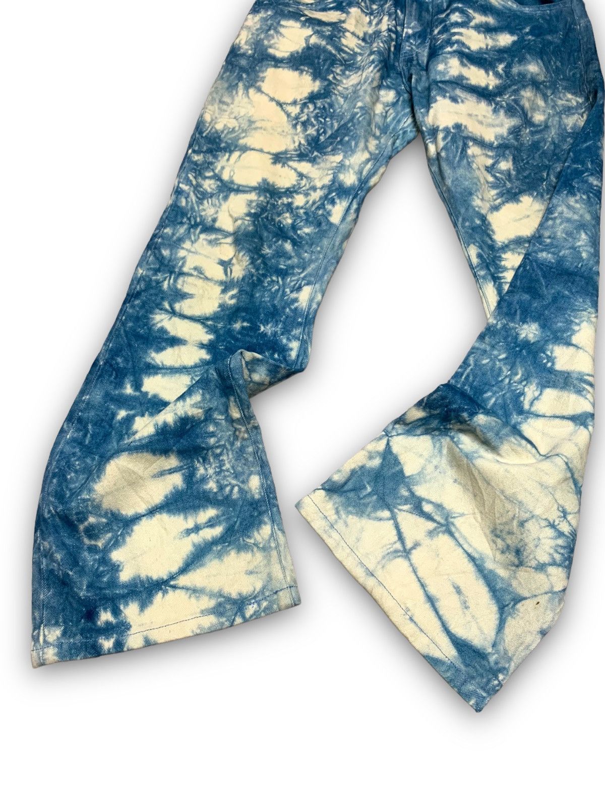 Designer × Japanese Brand × PPFM PPFM FLARE RARE DESIGN JAPANESE BRAND JEANS DENIM Size US 30 / EU 46 - 16 Thumbnail
