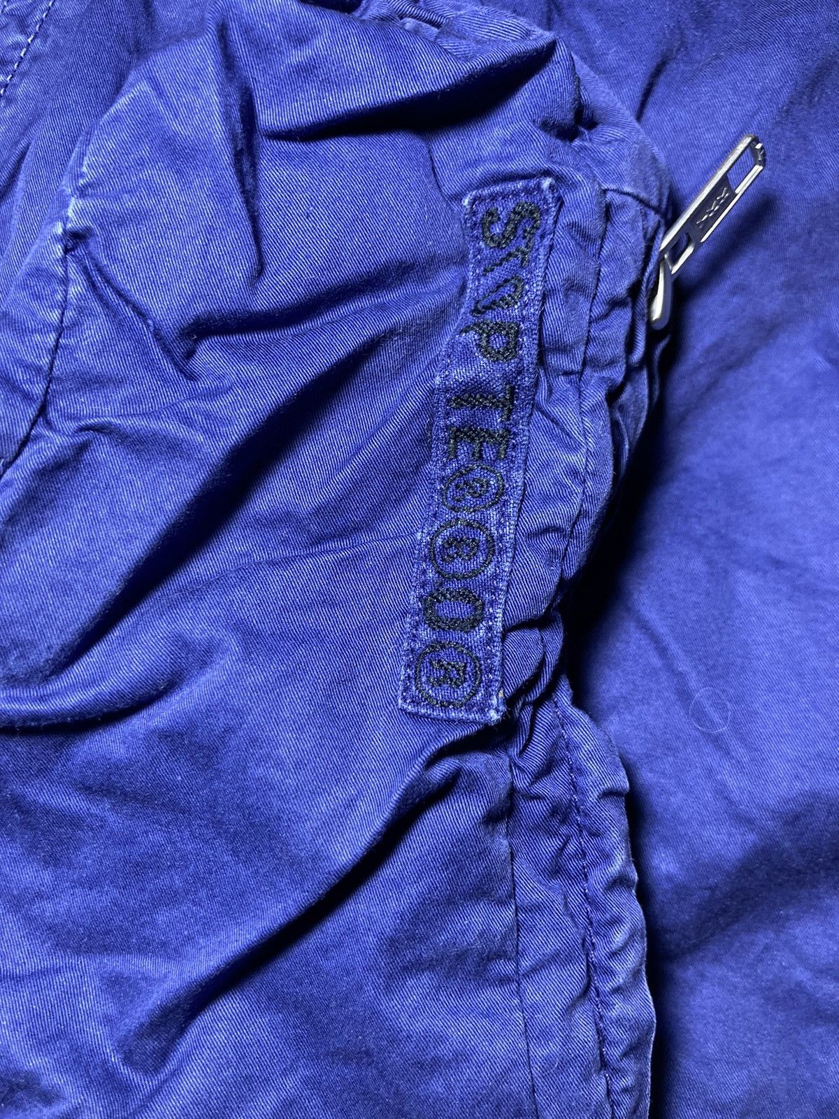 Walter Van Beirendonck SS11 Walter Van Beirendonck Cargo Shorts Gun Blue Medium W&l Size US 32 / EU 48 - 3 Thumbnail