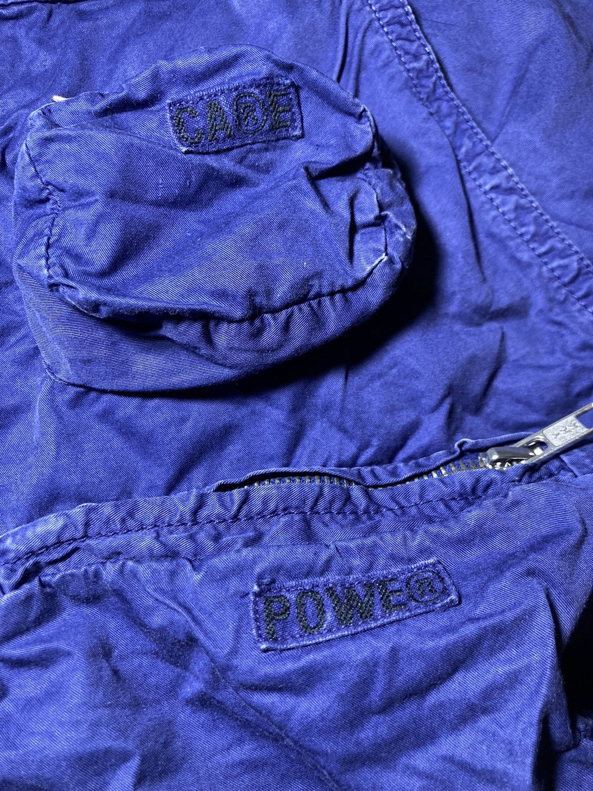 Walter Van Beirendonck SS11 Walter Van Beirendonck Cargo Shorts Gun Blue Medium W&l Size US 32 / EU 48 - 4 Thumbnail