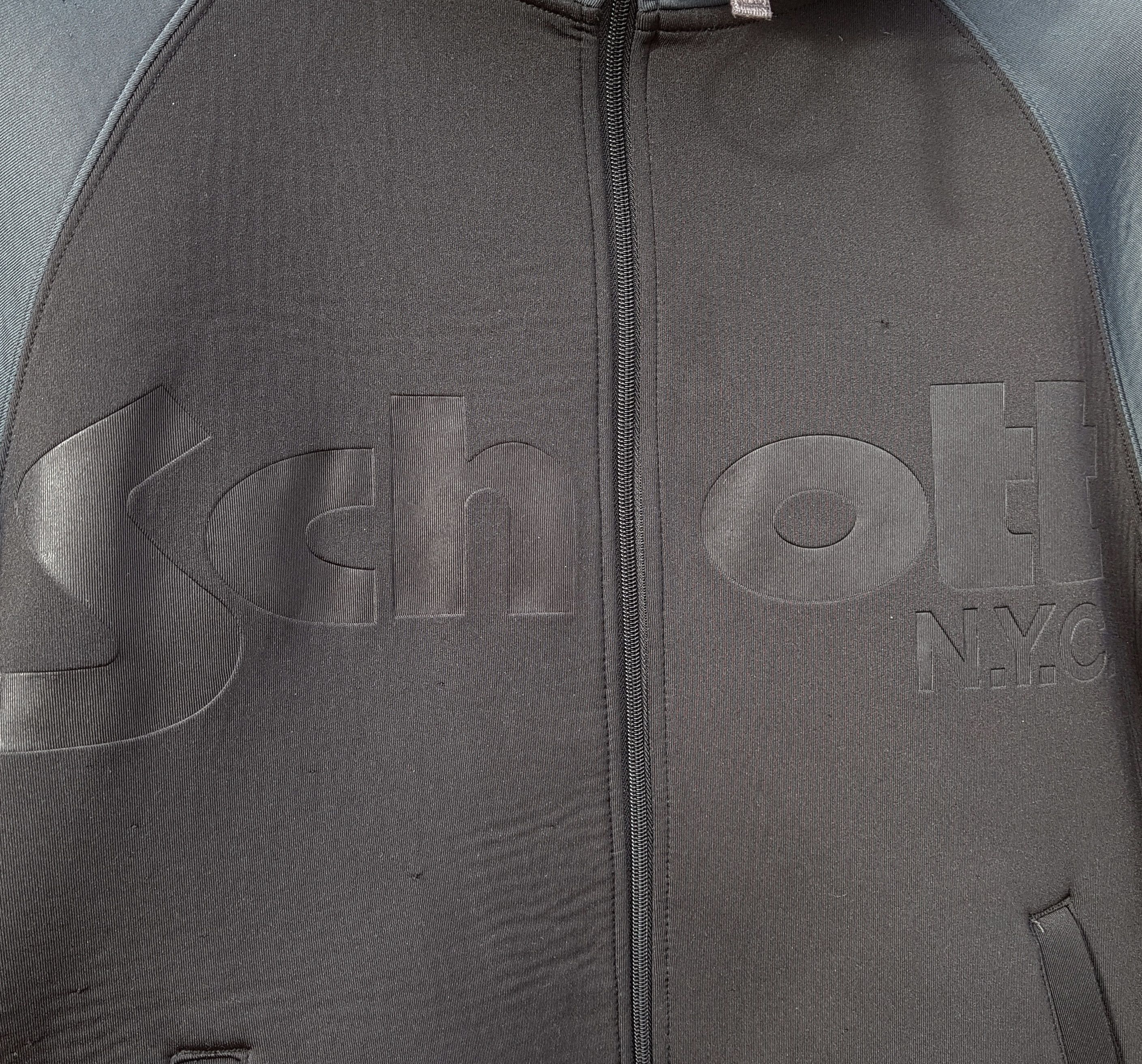 Schott Schott NYC Neoprene Vintage Full Zip Hooded Jacket Size US XL / EU 56 / 4 - 4 Thumbnail