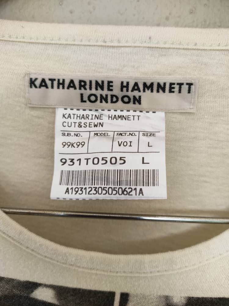 Katharine Hamnett London Katherine Hamnet Long Sleeve T Size M / US 6-8 / IT 42-44 - 2 Thumbnail