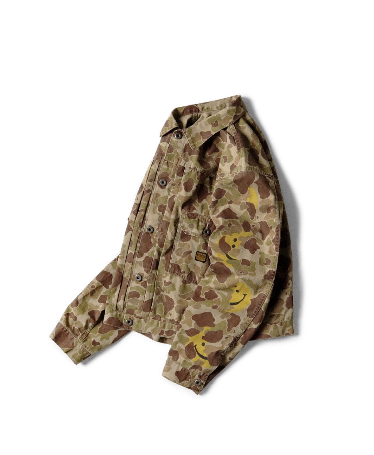 Kapital Kapital Herringbone Happy Peek-a-boo Camouflage 1st Jacket Size US L / EU 52-54 / 3 - 4 Thumbnail