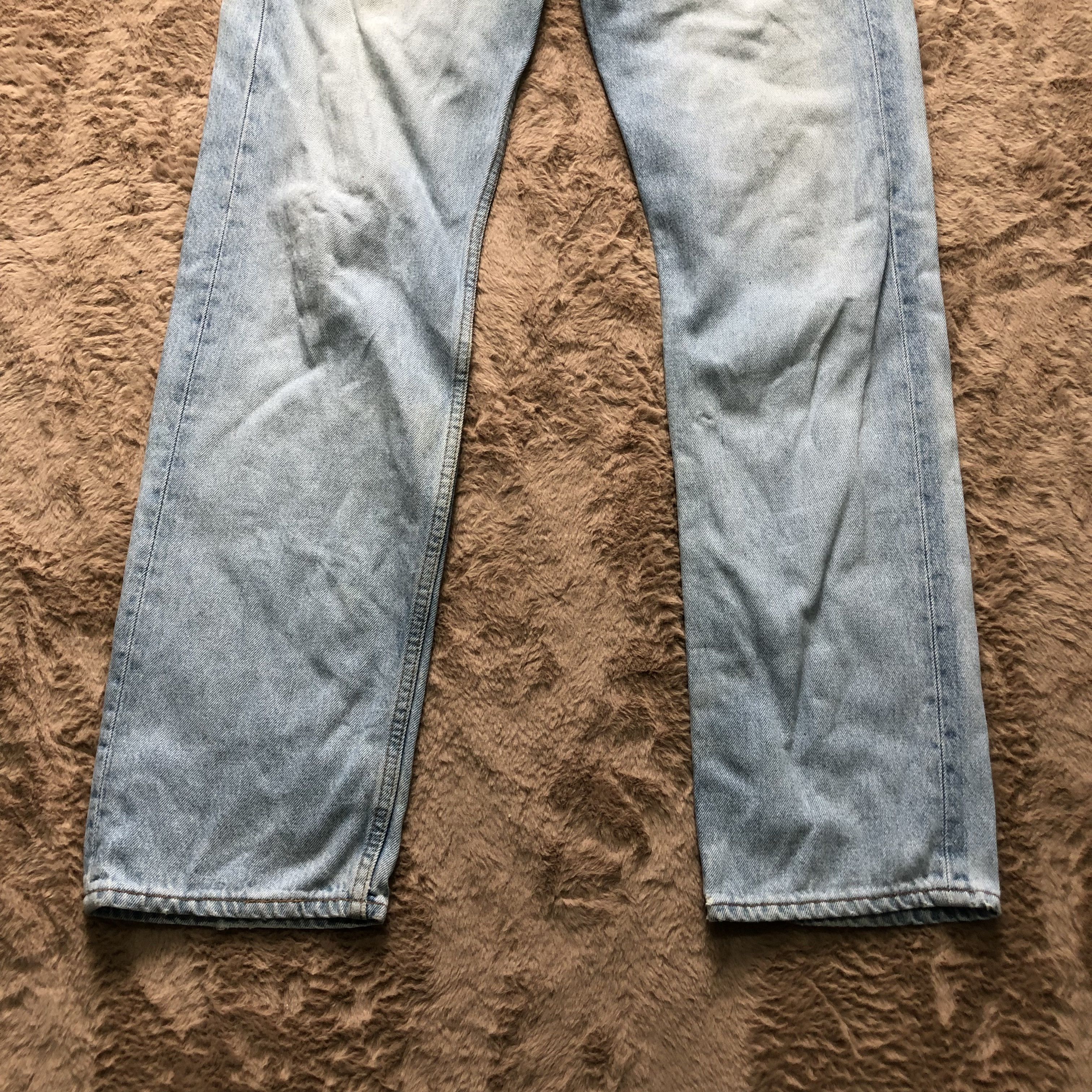 Levi's Vintage Clothing Levi's 501 Made In Usa Washed Denim Pants #4314-149 Size US 32 / EU 48 - 7 Thumbnail