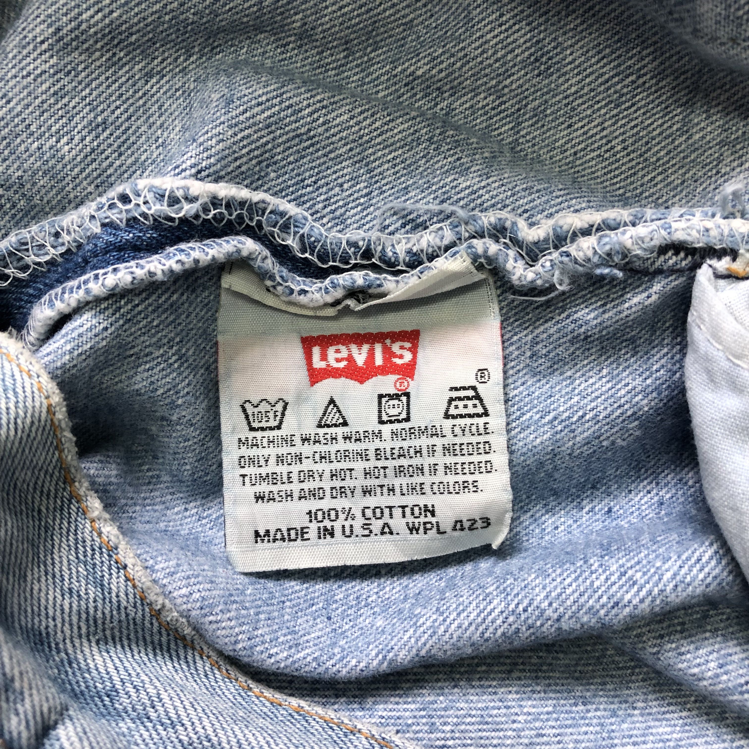 Levi's Vintage Clothing Levi's 501 Made In Usa Washed Denim Pants #4314-149 Size US 32 / EU 48 - 8 Thumbnail