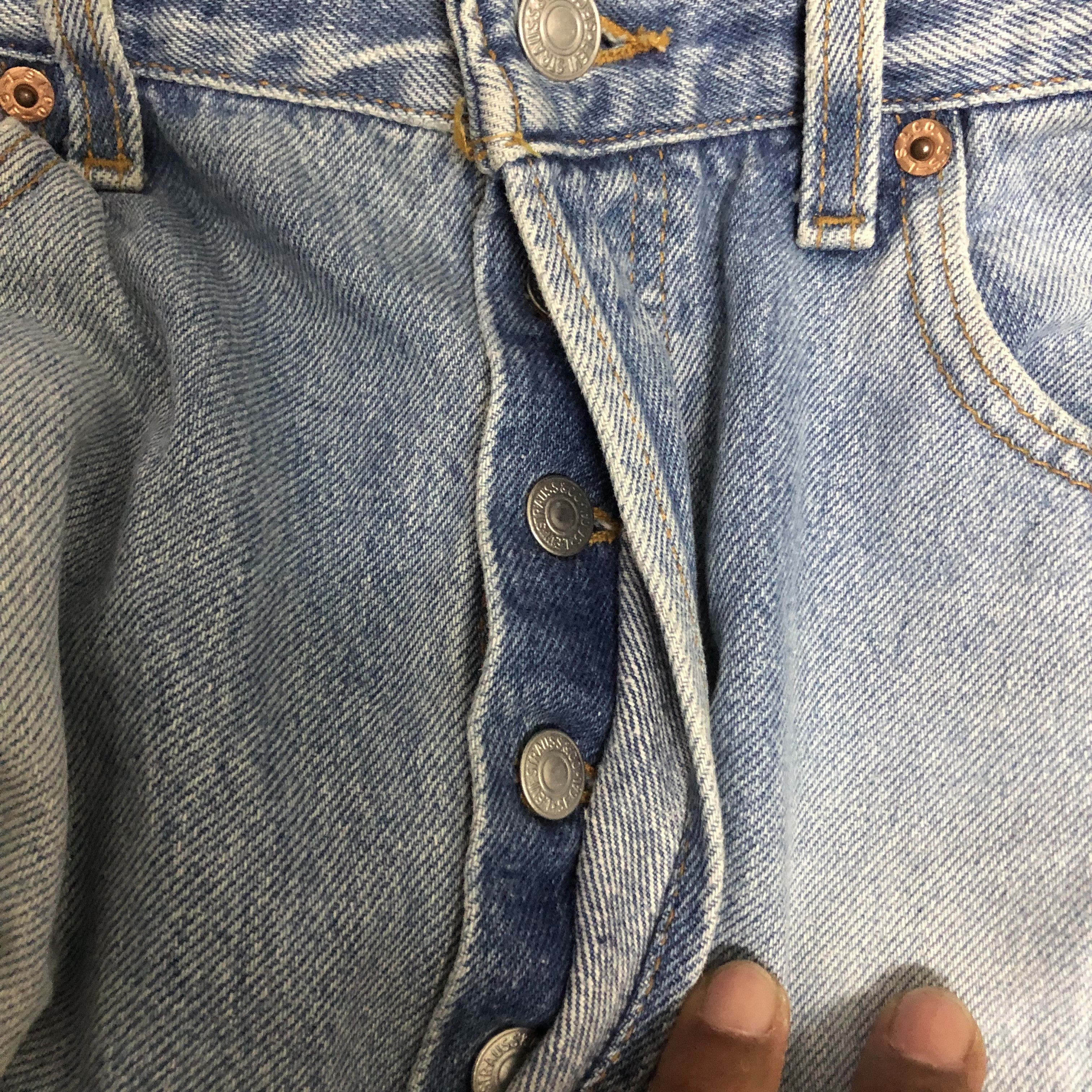 Levi's Vintage Clothing Levi's 501 Made In Usa Washed Denim Pants #4314-149 Size US 32 / EU 48 - 5 Thumbnail