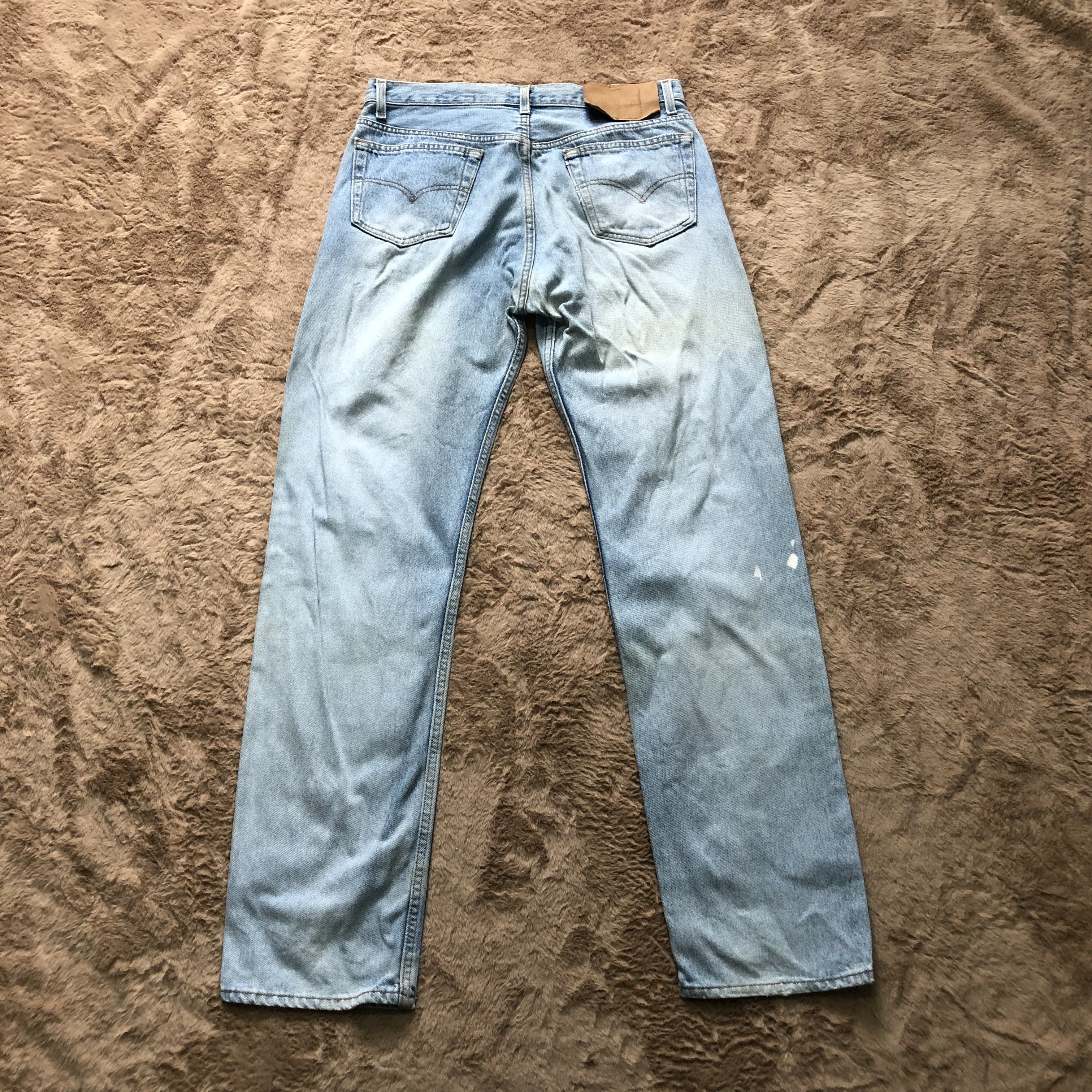 Levi's Vintage Clothing Levi's 501 Made In Usa Washed Denim Pants #4314-149 Size US 32 / EU 48 - 10 Thumbnail