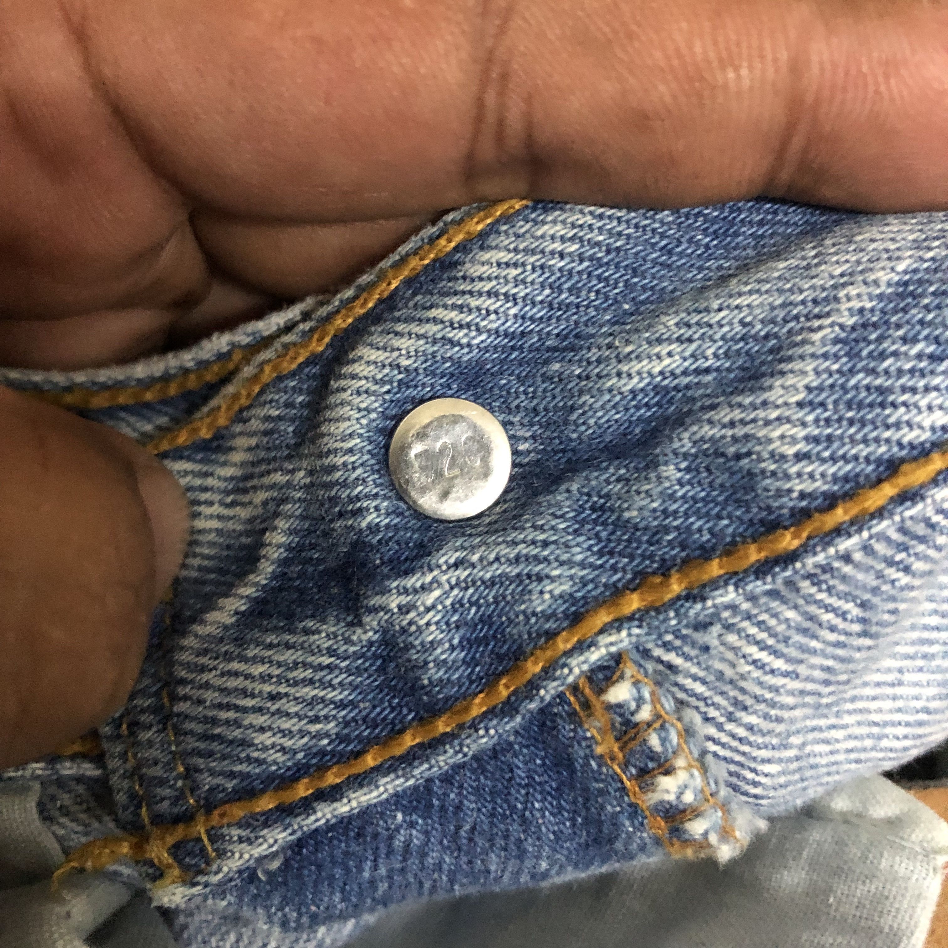 Levi's Vintage Clothing Levi's 501 Made In Usa Washed Denim Pants #4314-149 Size US 32 / EU 48 - 6 Thumbnail