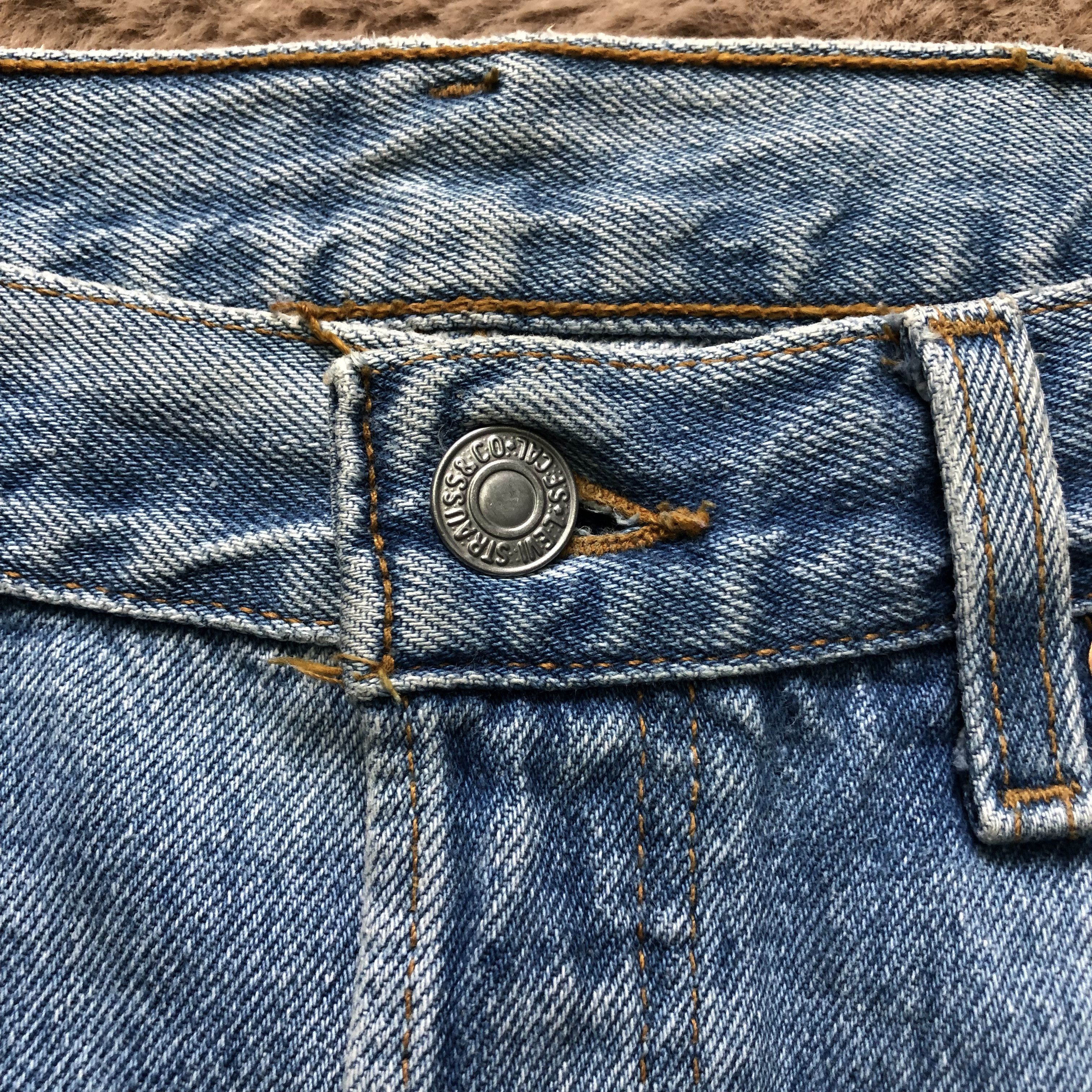 Levi's Vintage Clothing Levi's 501 Made In Usa Washed Denim Pants #4314-149 Size US 32 / EU 48 - 4 Thumbnail