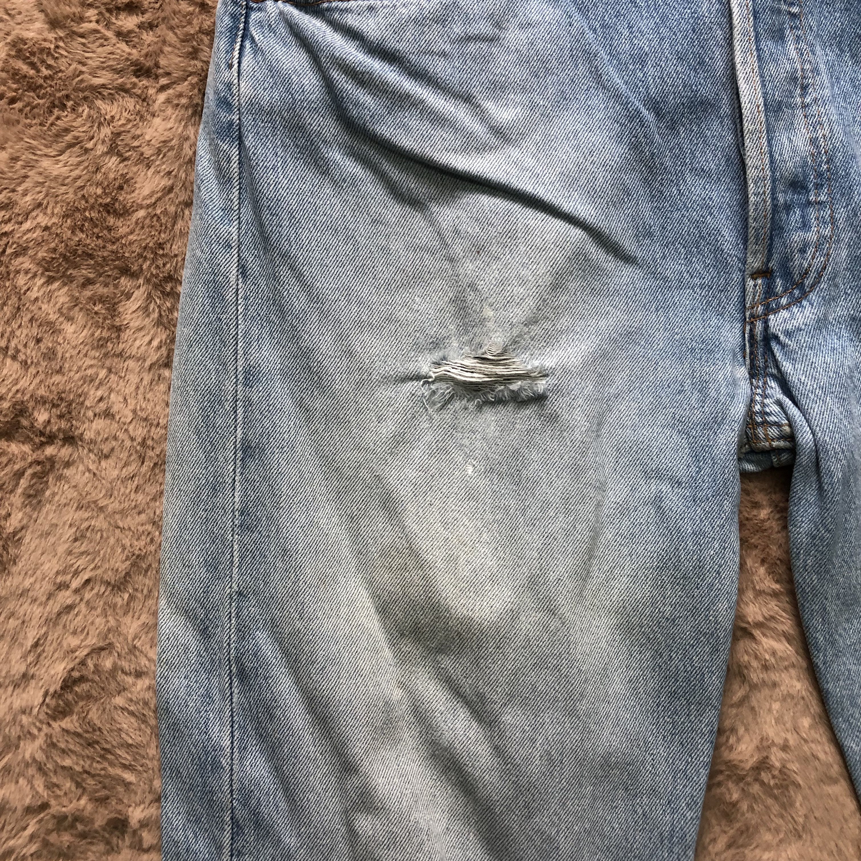 Levi's Vintage Clothing Levi's 501 Made In Usa Washed Denim Pants #4314-149 Size US 32 / EU 48 - 3 Thumbnail