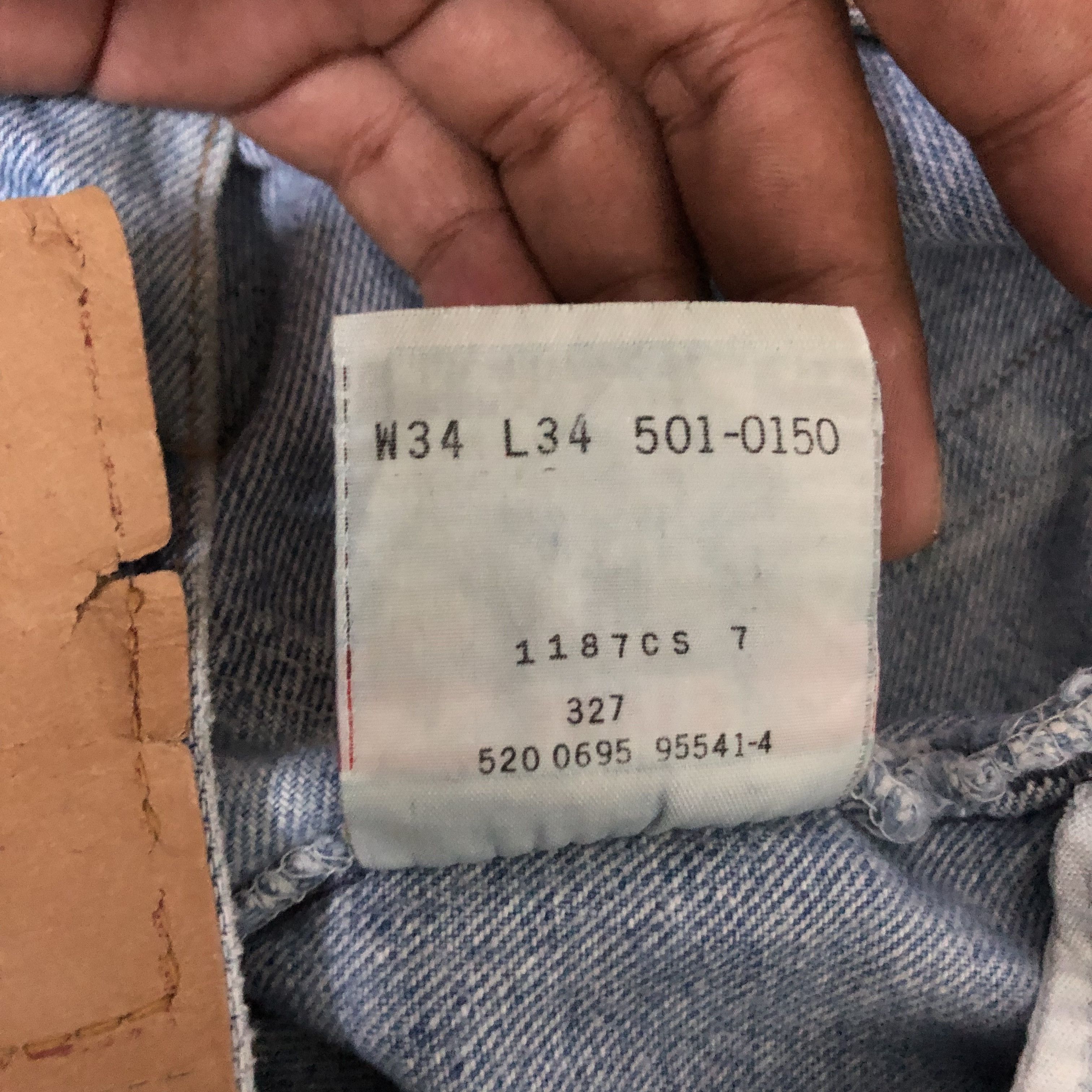 Levi's Vintage Clothing Levi's 501 Made In Usa Washed Denim Pants #4314-149 Size US 32 / EU 48 - 9 Thumbnail