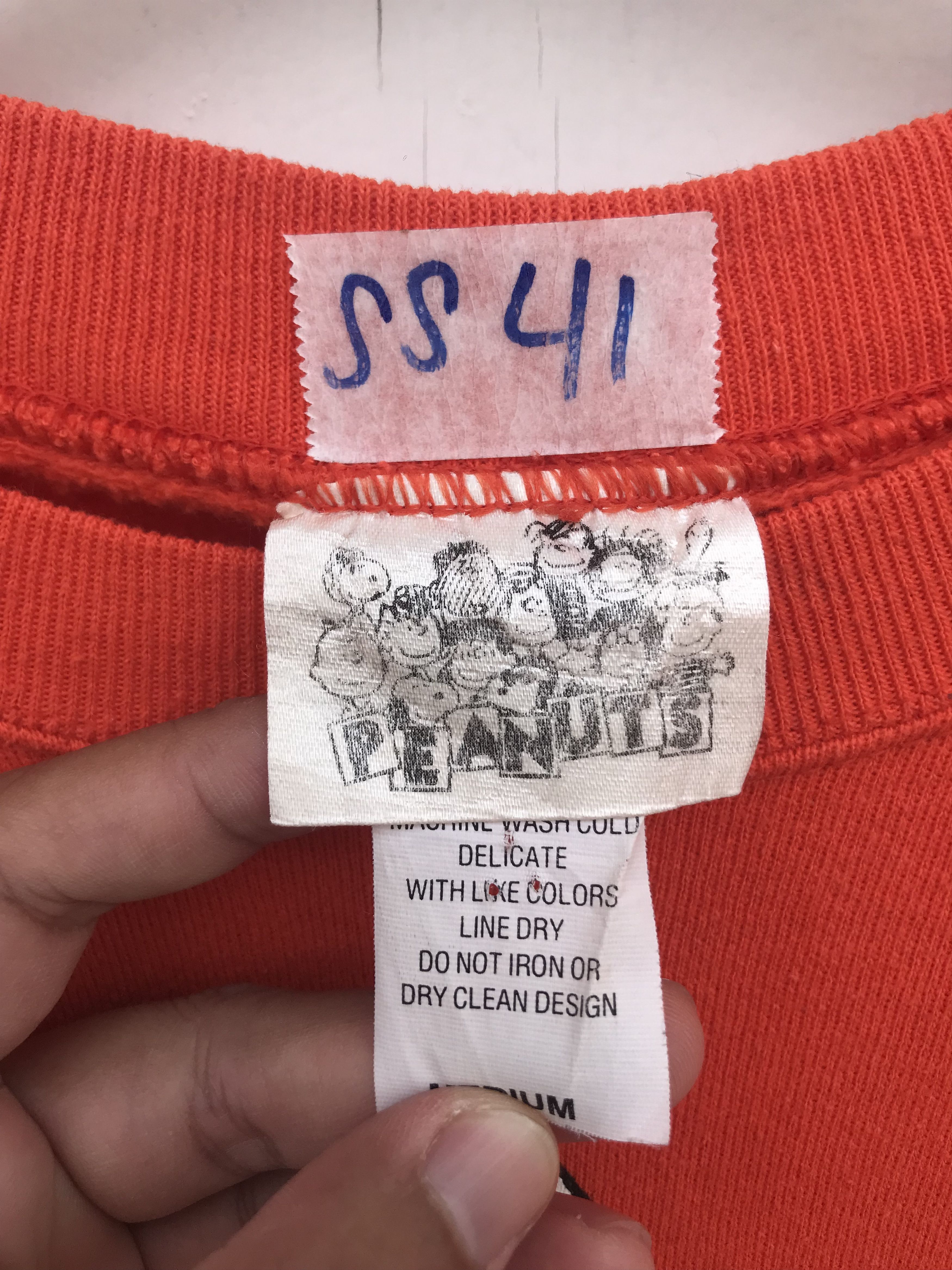 Vintage VINTAGE SNOOPY POLYCOTTON SWEATSHIRT Size US M / EU 48-50 / 2 - 3 Thumbnail