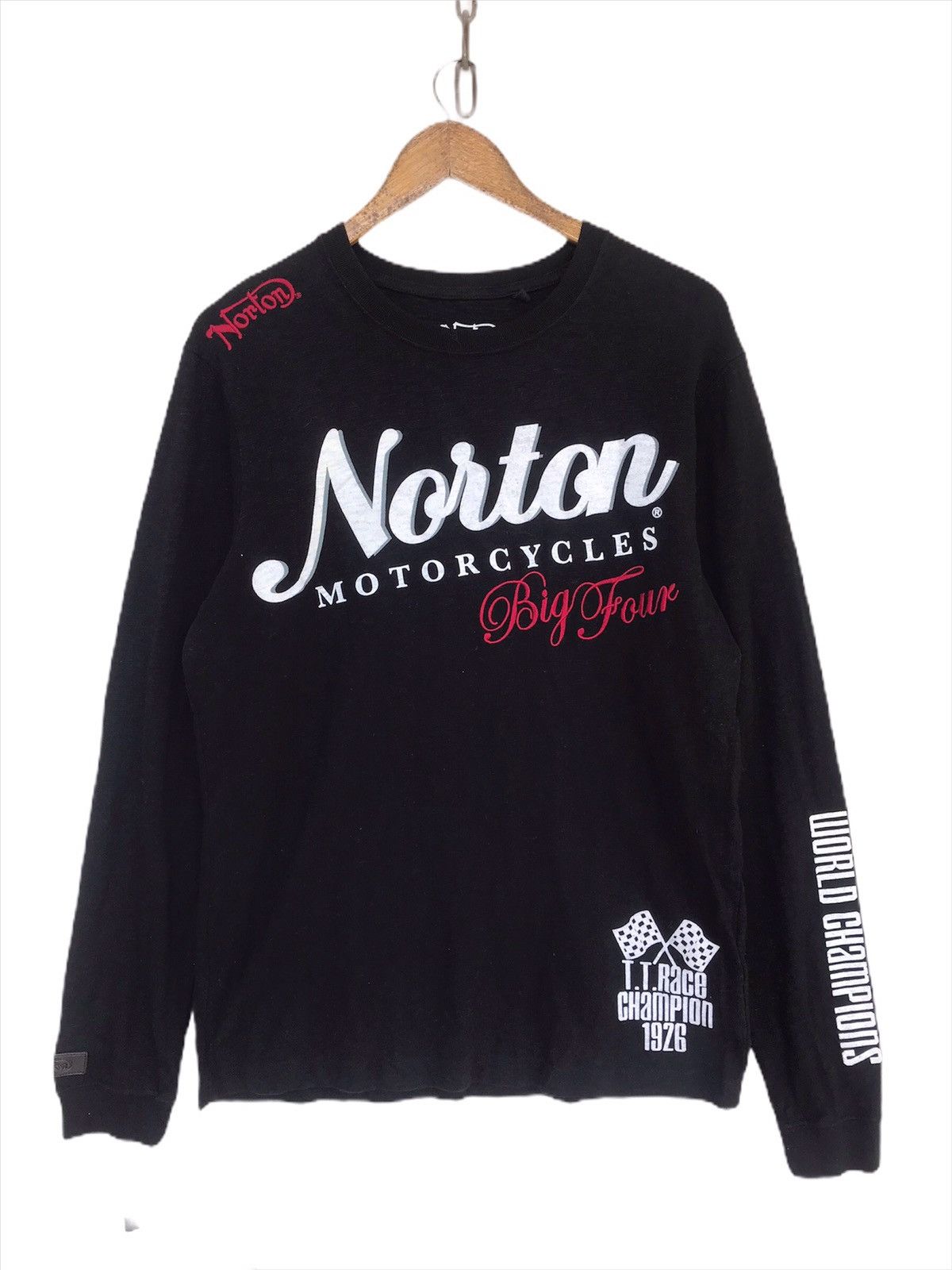 Indian Motorcycle × Norton 💥Final Drop💥Norton Motercycles World Champions Shirt Size US L / EU 52-54 / 3 - 2 Thumbnail