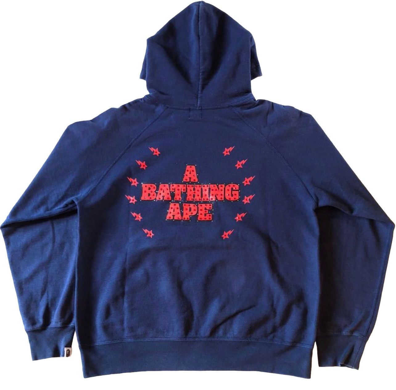 Bape Kiss Swarovski Full Zip Hoodie Size US M / EU 48-50 / 2 - 2 Thumbnail