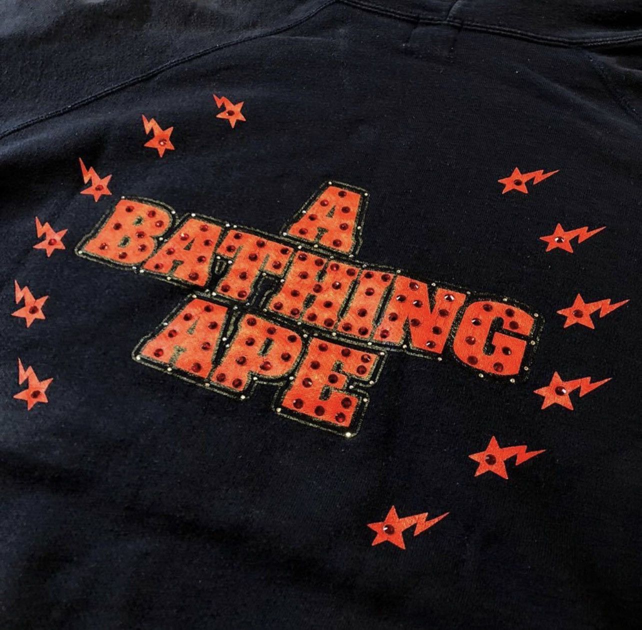 Bape Kiss Swarovski Full Zip Hoodie Size US M / EU 48-50 / 2 - 4 Thumbnail