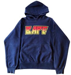 Bape Kiss Logo Hoodie | Grailed