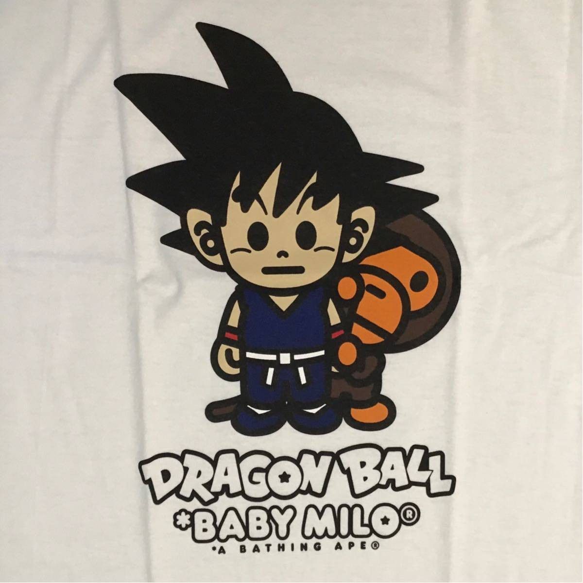 Bape 2016 BAPE × Dragon Ball Milo Goku T-shirt White Size US S / EU 44-46 / 1 - 2 Thumbnail