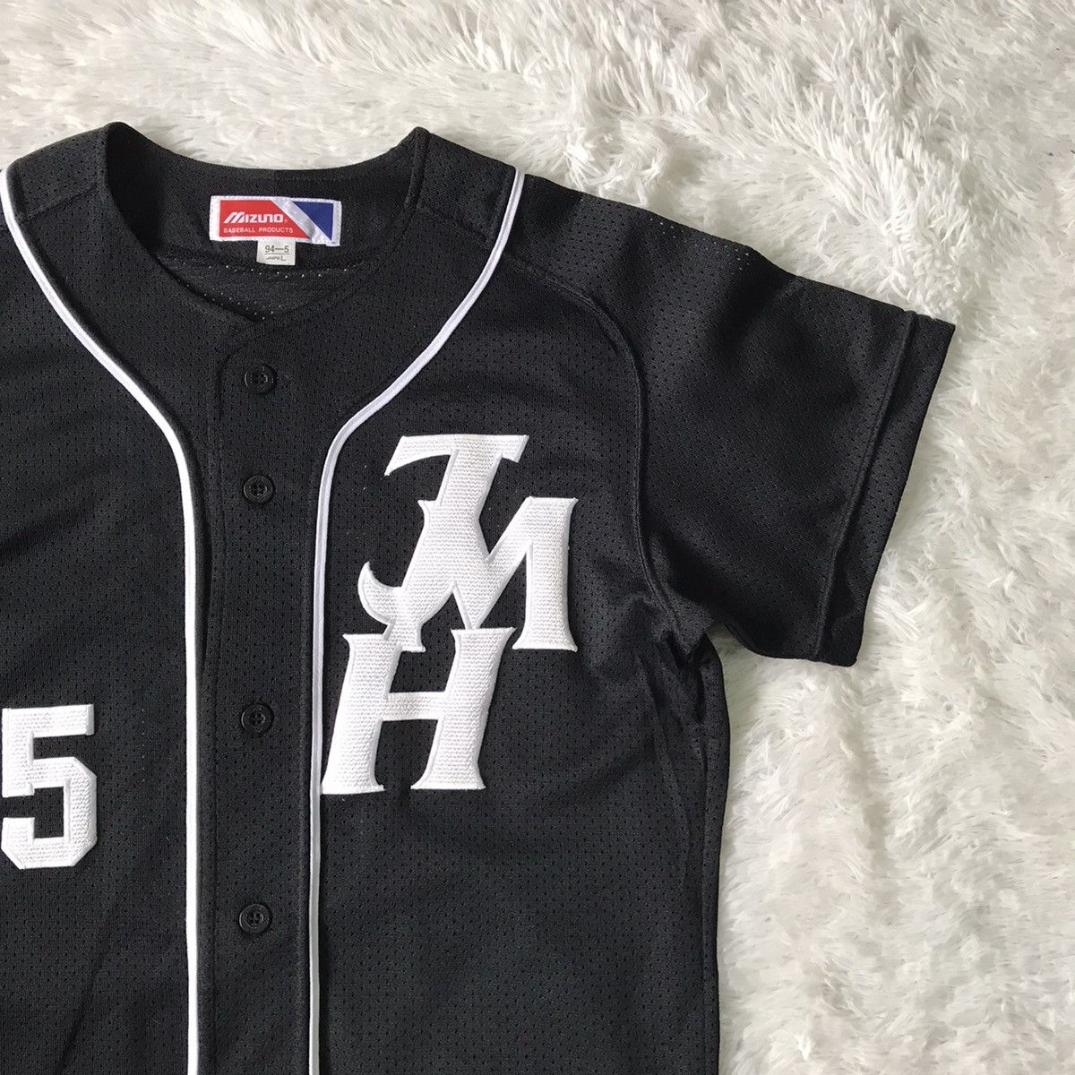 Mizuno Mizuno Baseball Shirt JMH Yousaku 5 Made in Japan Size US L / EU 52-54 / 3 - 4 Thumbnail