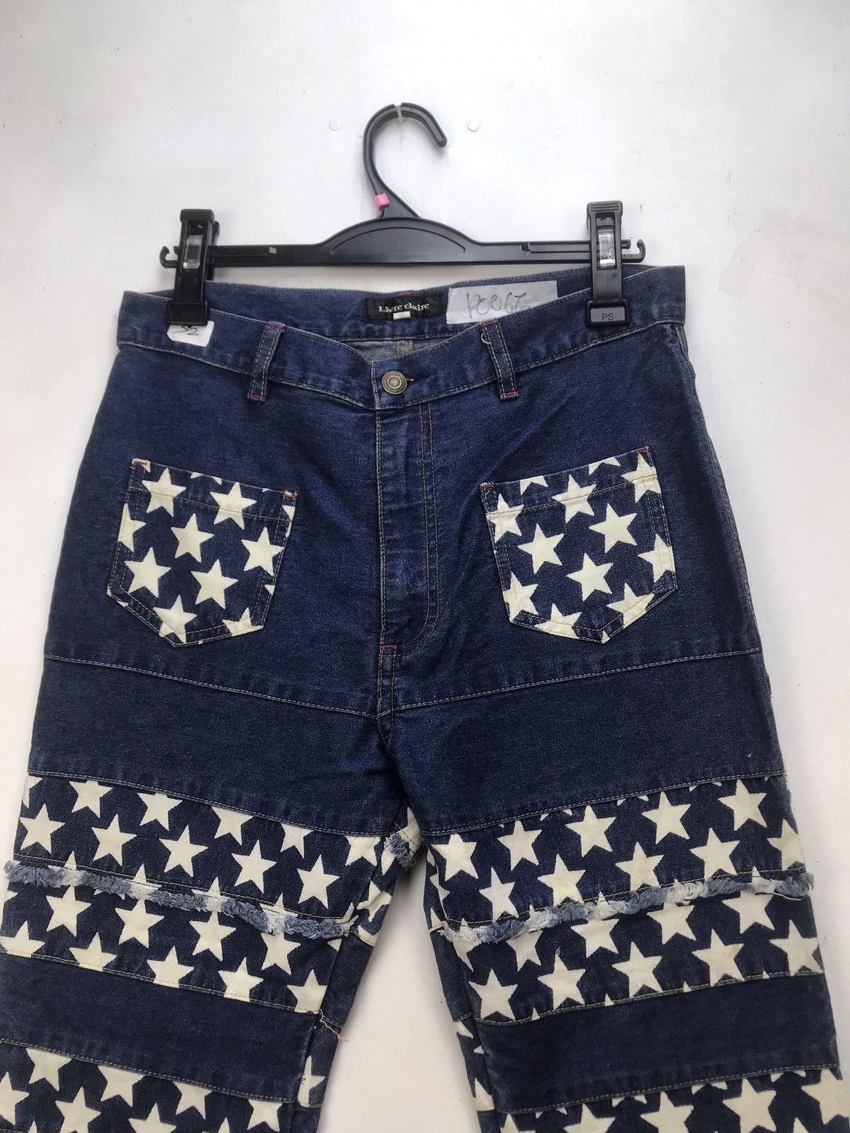 Japanese Brand Livre Claire Patchwork Style Pant Size US 30 / EU 46 - 3 Thumbnail