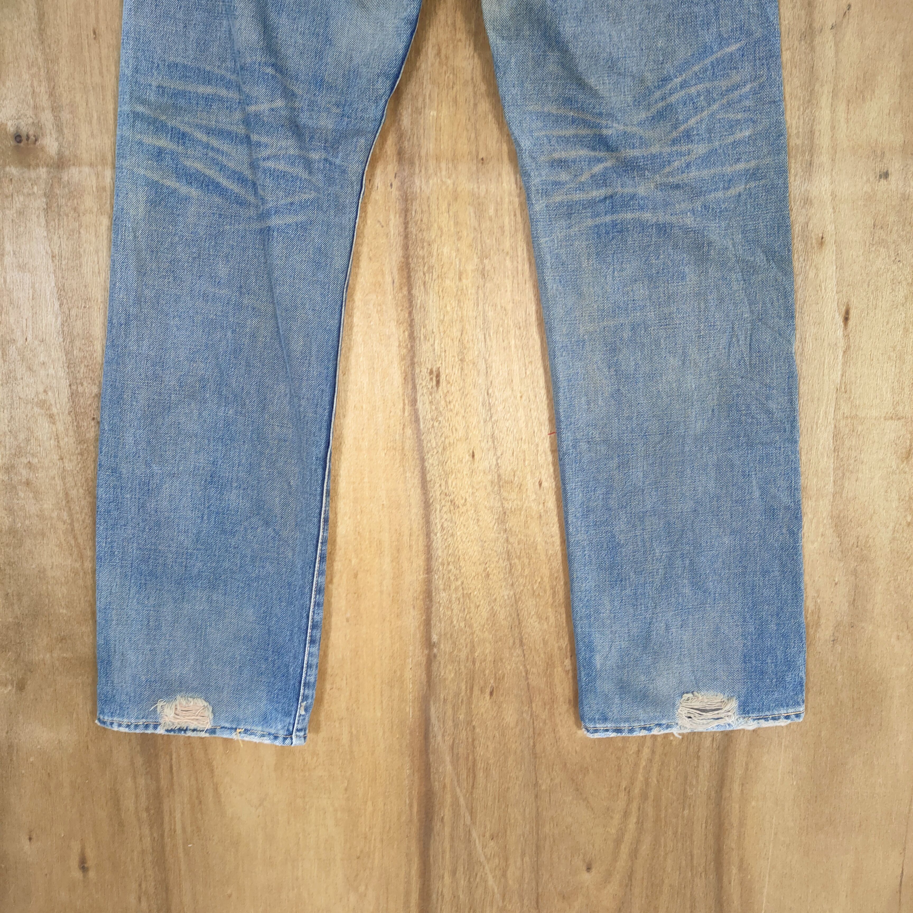 Levi's Vintage Clothing VINTAGE LEVI'S 37501 BIG E RUSTY FADED RIPPEP JEANS Size US 32 / EU 48 - 10 Thumbnail