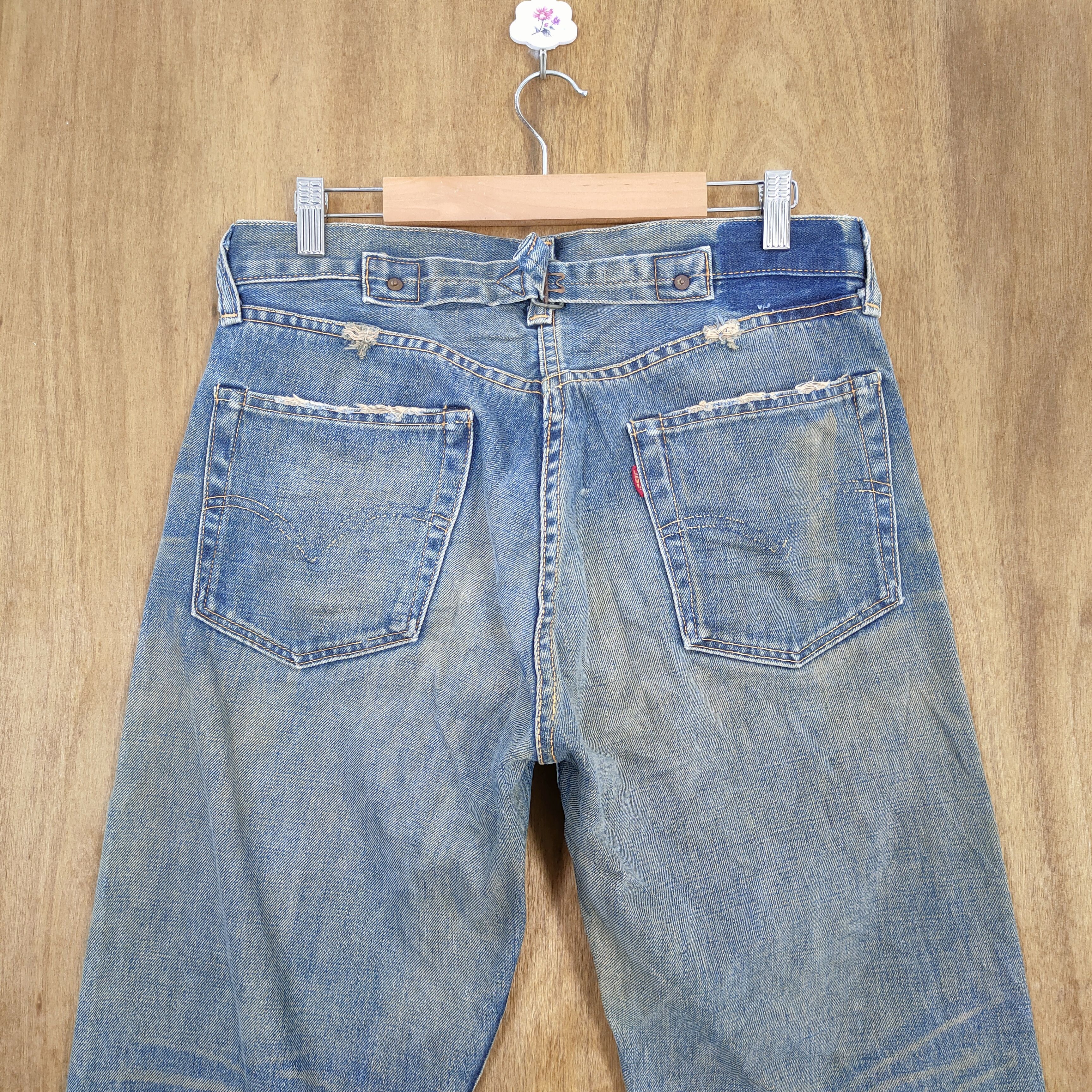 Levi's Vintage Clothing VINTAGE LEVI'S 37501 BIG E RUSTY FADED RIPPEP JEANS Size US 32 / EU 48 - 9 Thumbnail