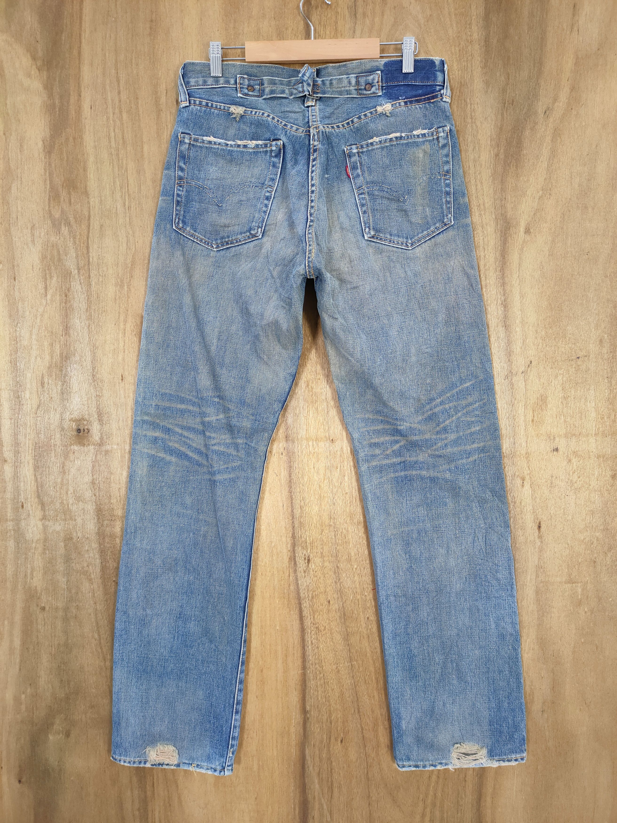 Levi's Vintage Clothing VINTAGE LEVI'S 37501 BIG E RUSTY FADED RIPPEP JEANS Size US 32 / EU 48 - 3 Thumbnail