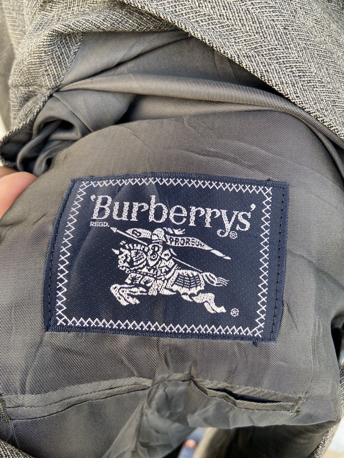 Burberry VINTAGE BURBERRYS DOUBLE BREAST BLAZER Size US L / EU 52-54 / 3 - 7 Thumbnail