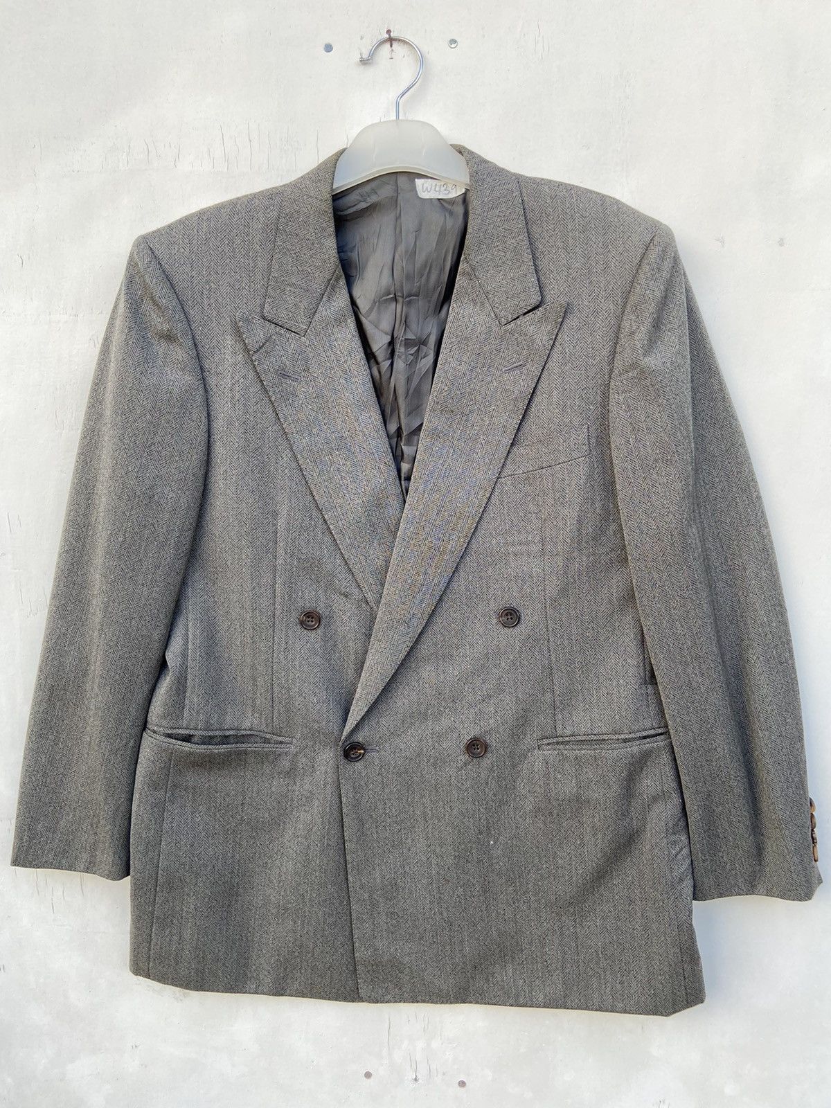 Burberry VINTAGE BURBERRYS DOUBLE BREAST BLAZER Size US L / EU 52-54 / 3 - 1 Thumbnail